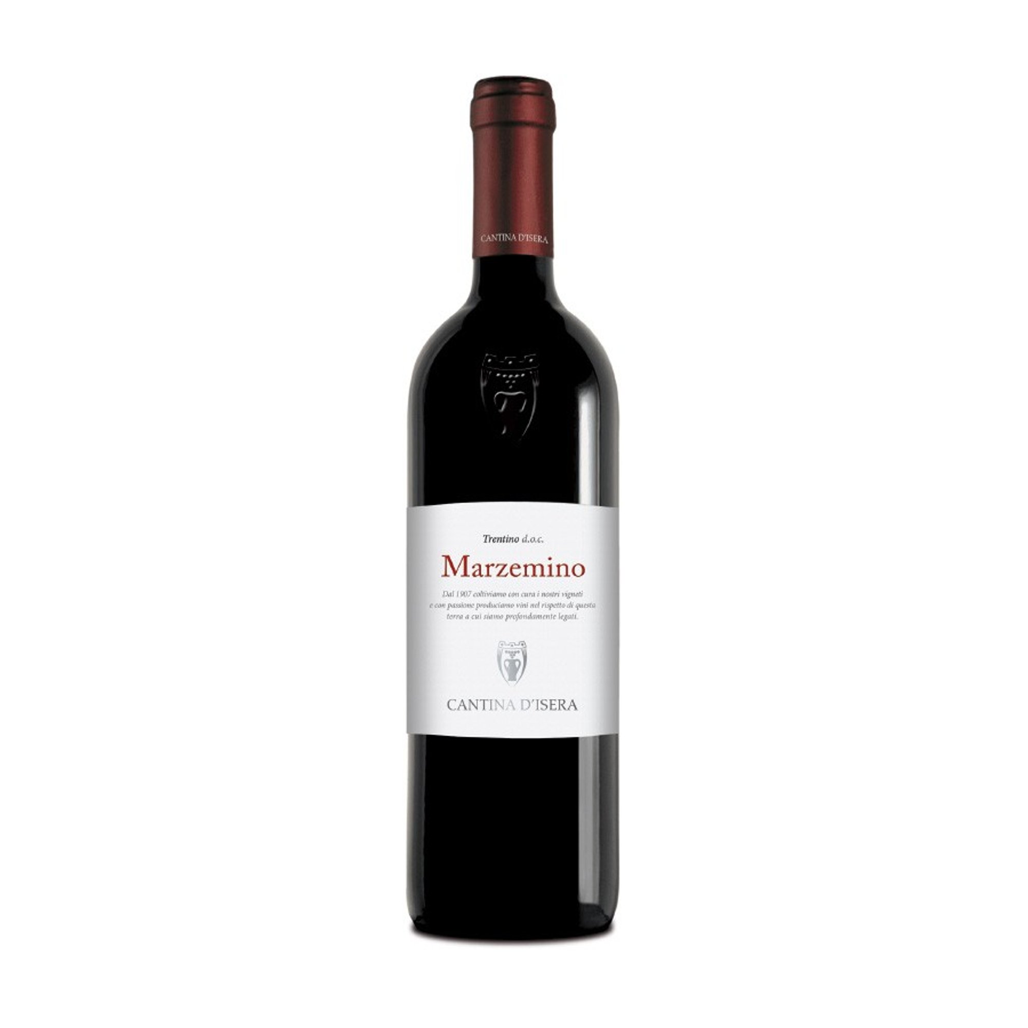 Marzemino Trentino Doc 2021 - Cantina D'isera 0,75 l Cantina D'Isera vista0