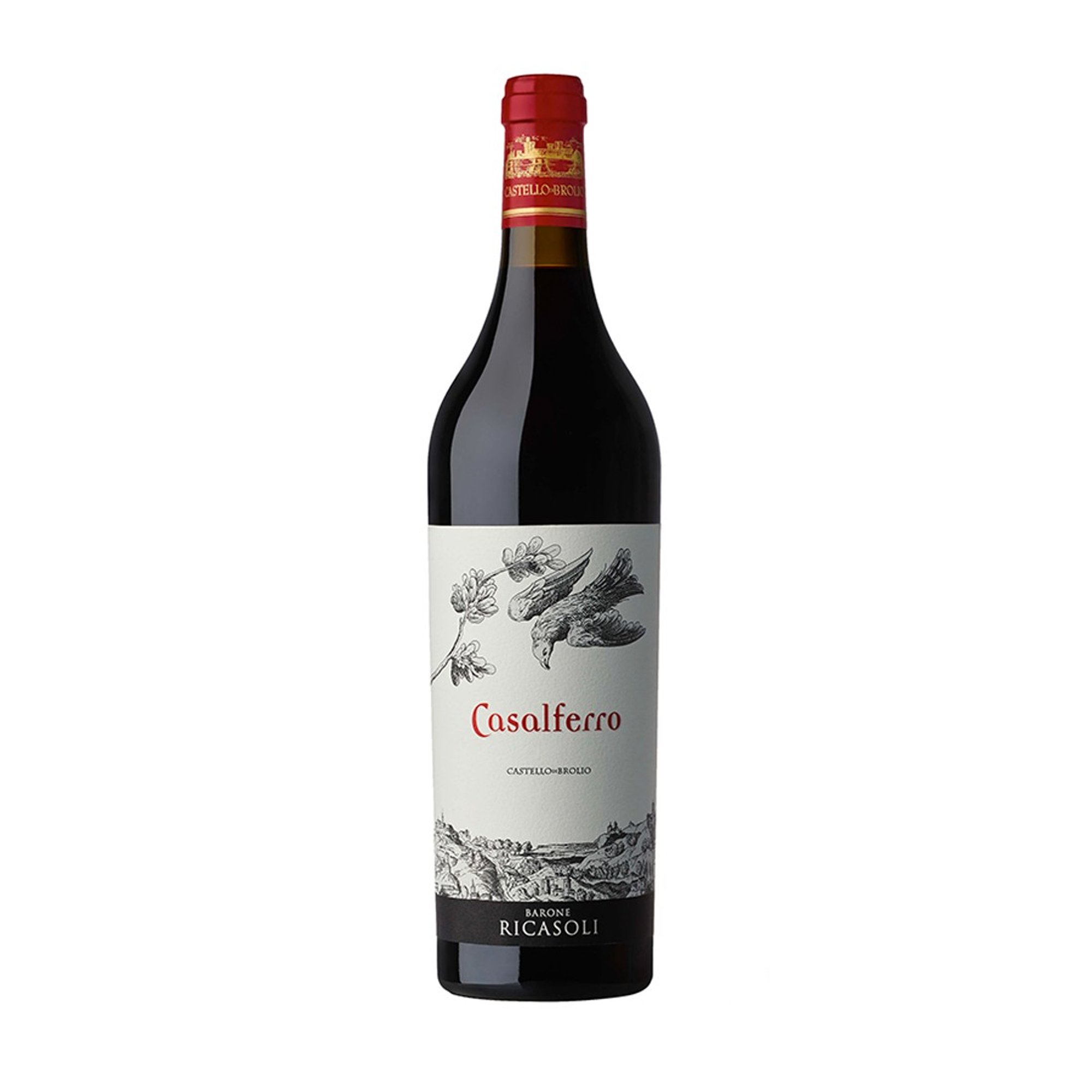 Merlot Toscana Igt Casalferro 2018 - Barone Ricasoli 0,75 lt Barone Ricasoli vista0