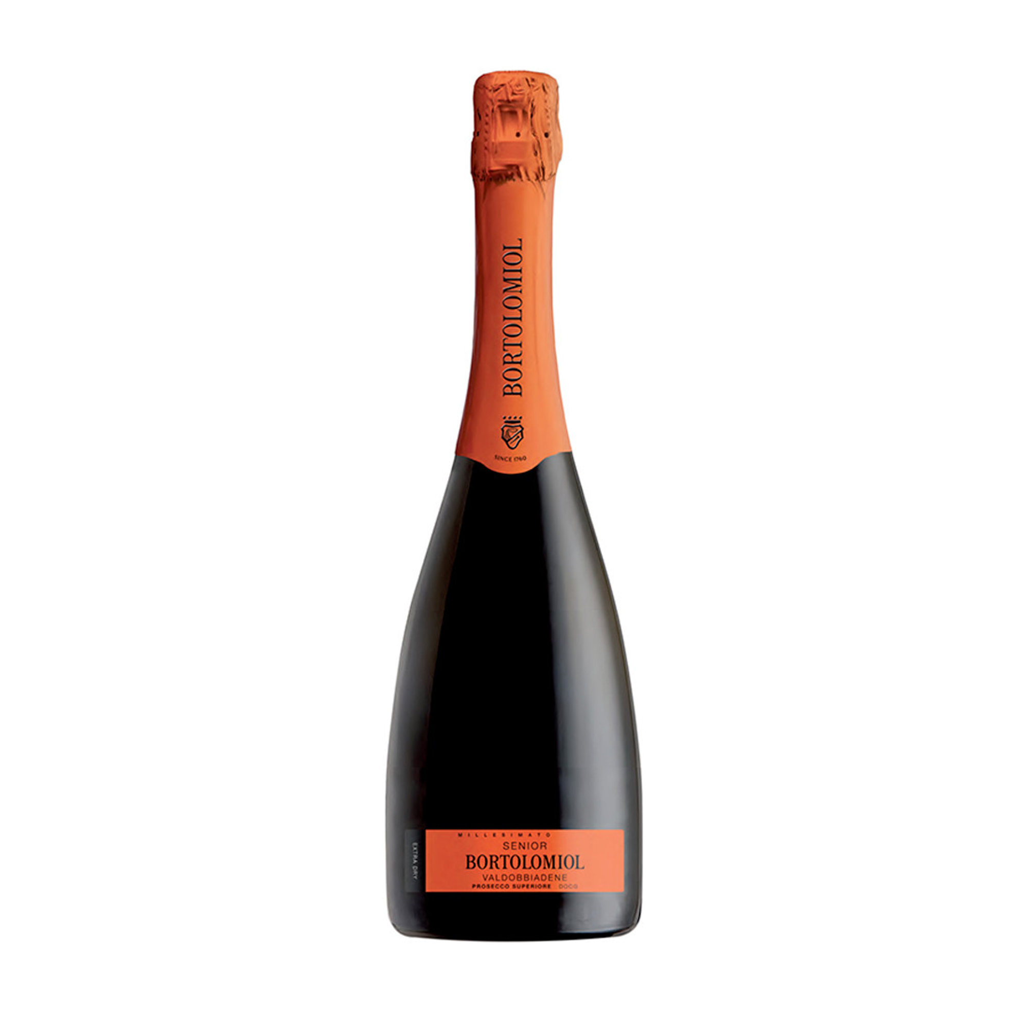 Prosecco Valdobbiadene Superiore Docg Extra Dry Millesimato 2022 Senior - Bortolomiol 0,75 lt Bortolomiol vista0