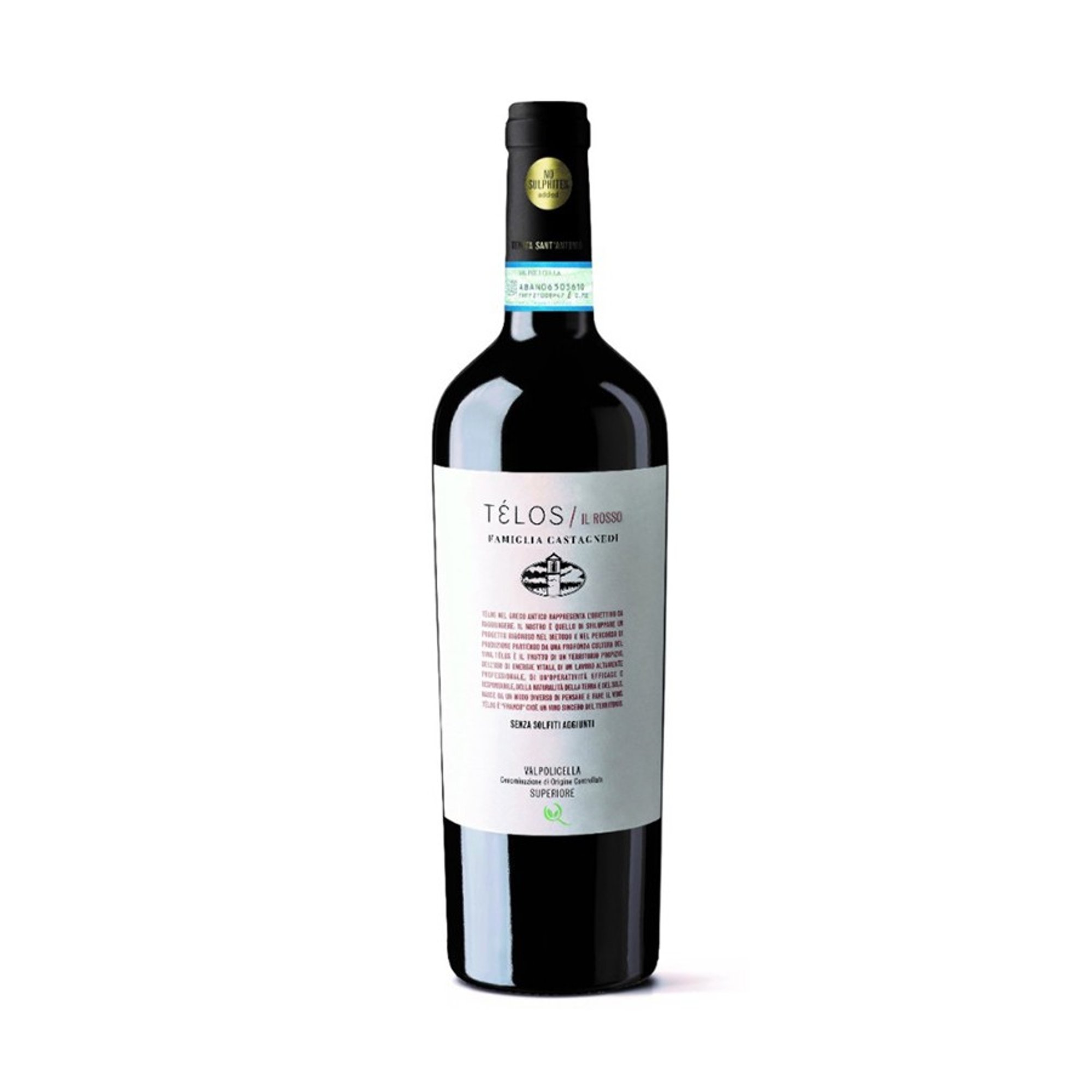 Valpolicella Superiore Doc Telos il Rosso 2018 - Tenuta Sant'Antonio 0,75 lt Tenuta Sant'Antonio vista0