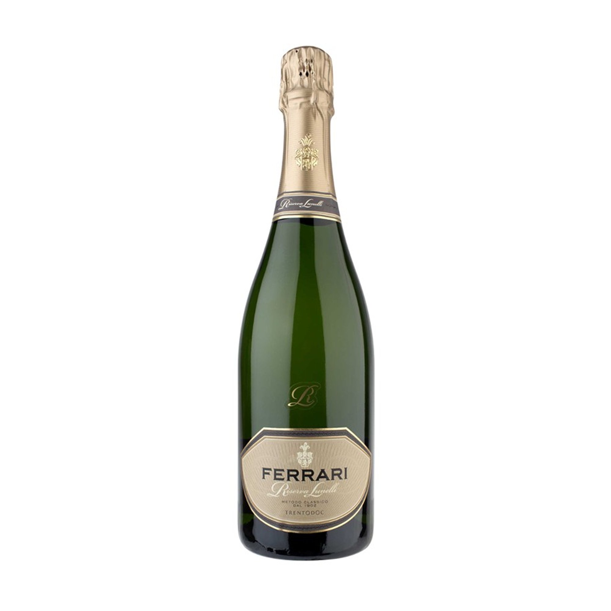 Trento Doc Riserva Lunelli Extra Brut 2015 - Ferrari 0,75 lt Ferrari vista0