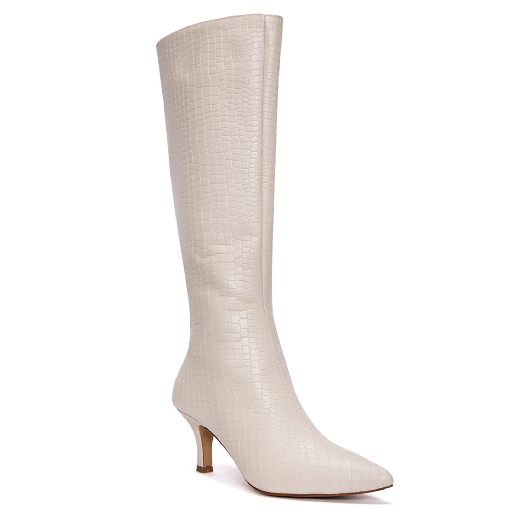 Bottes Femme couleur Blanche Fashion Attitude vista1