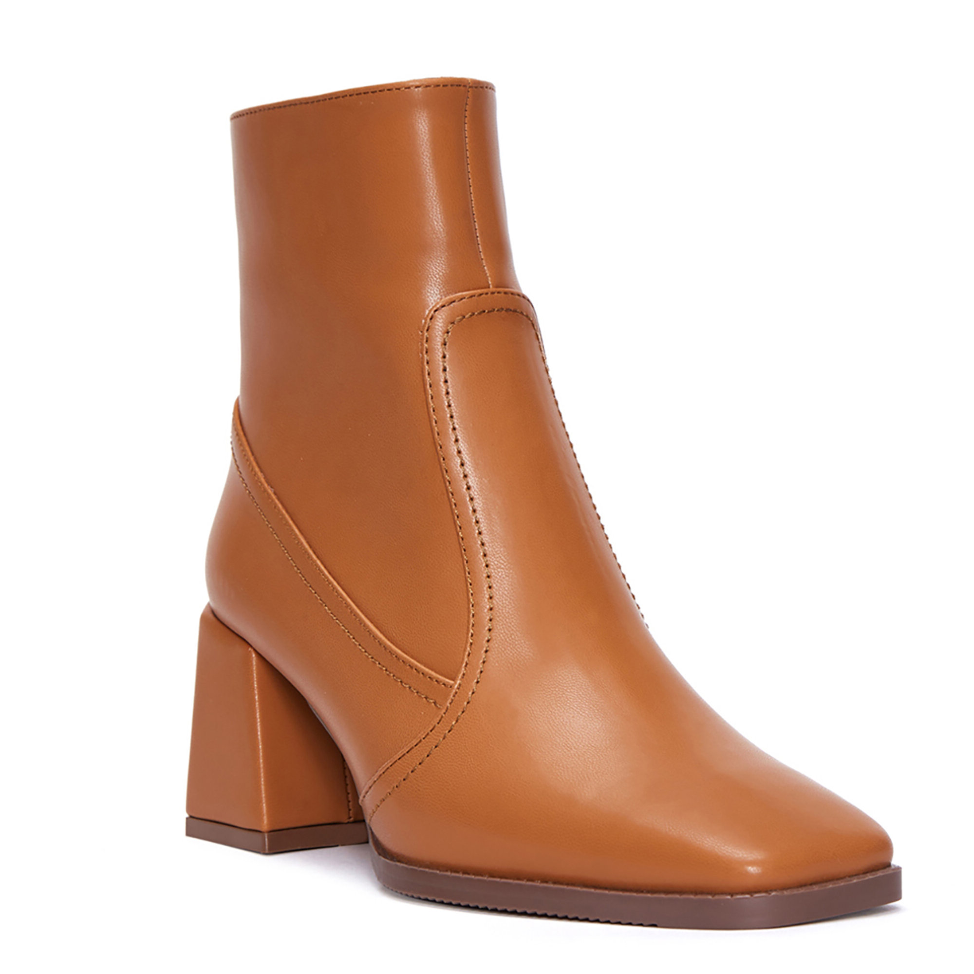 Stivaletti Donna color Cuoio Fashion Attitude vista1