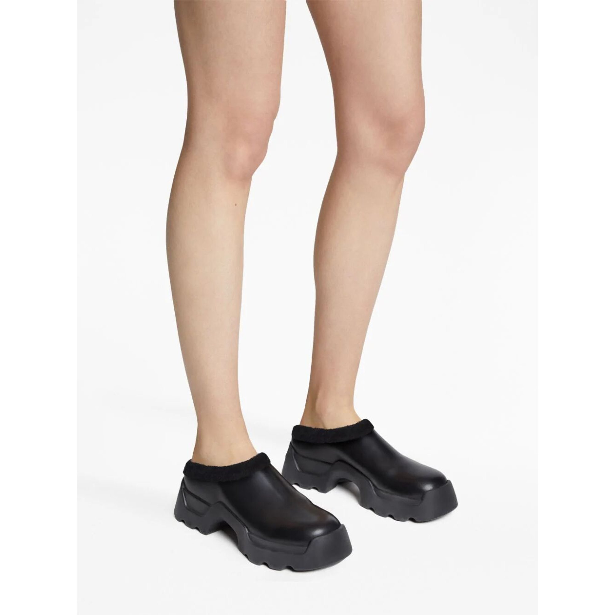 Stomp Shearling Mules Ps41250d18250 Proenza Schouler vista2