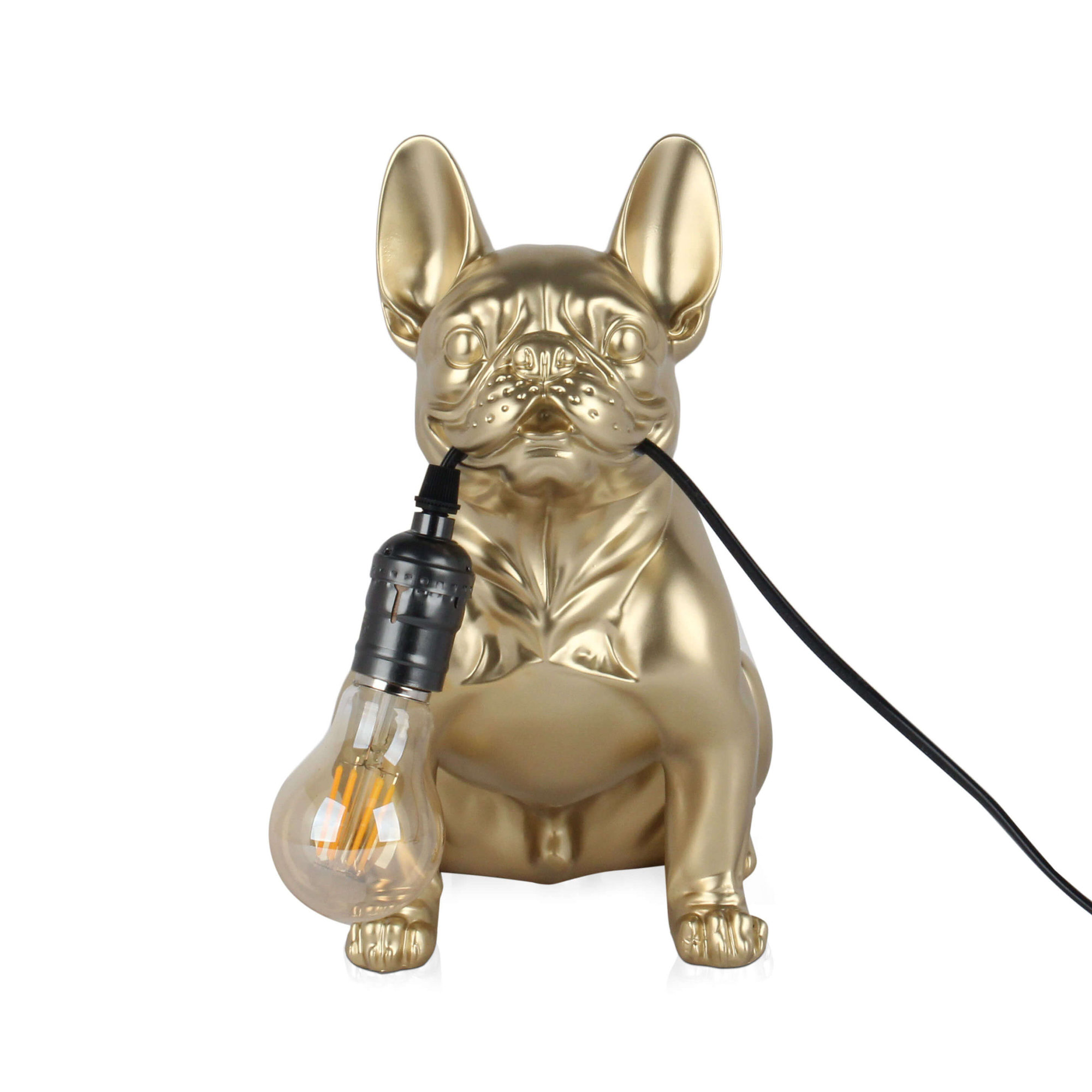 Adm - Lampada 'bulldog Francese Seduto' Arte dal mondo vista1