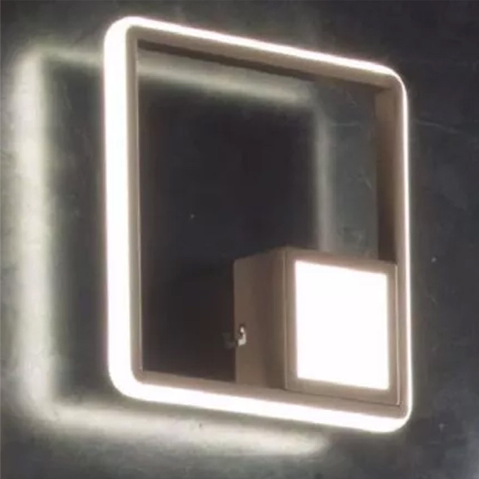 Applique Dowel LED in metallo verniciato, oro Ondaluce vista4