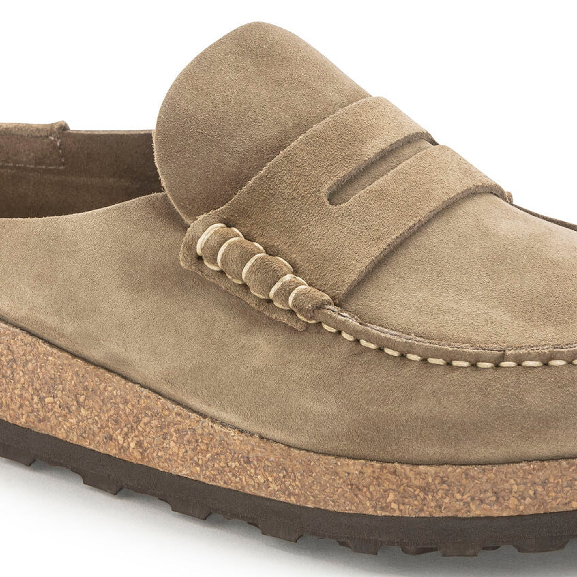 Birkenstock Naples Hombre Taupe, cuero ante-calz.s Hombre Birkenstock vista1
