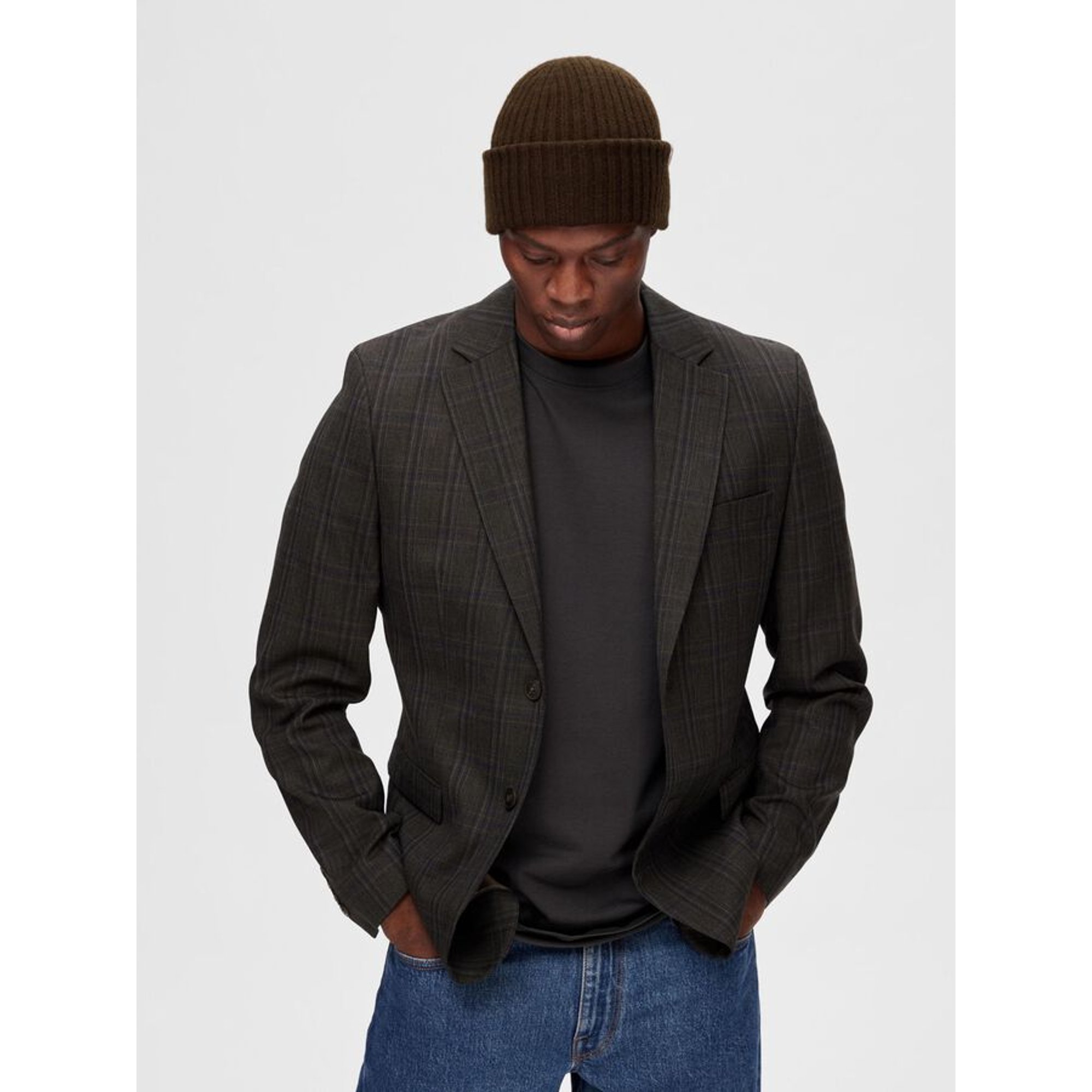Selected Homme Slhmerino Wool Beanie b Unisex Selected Homme vista1