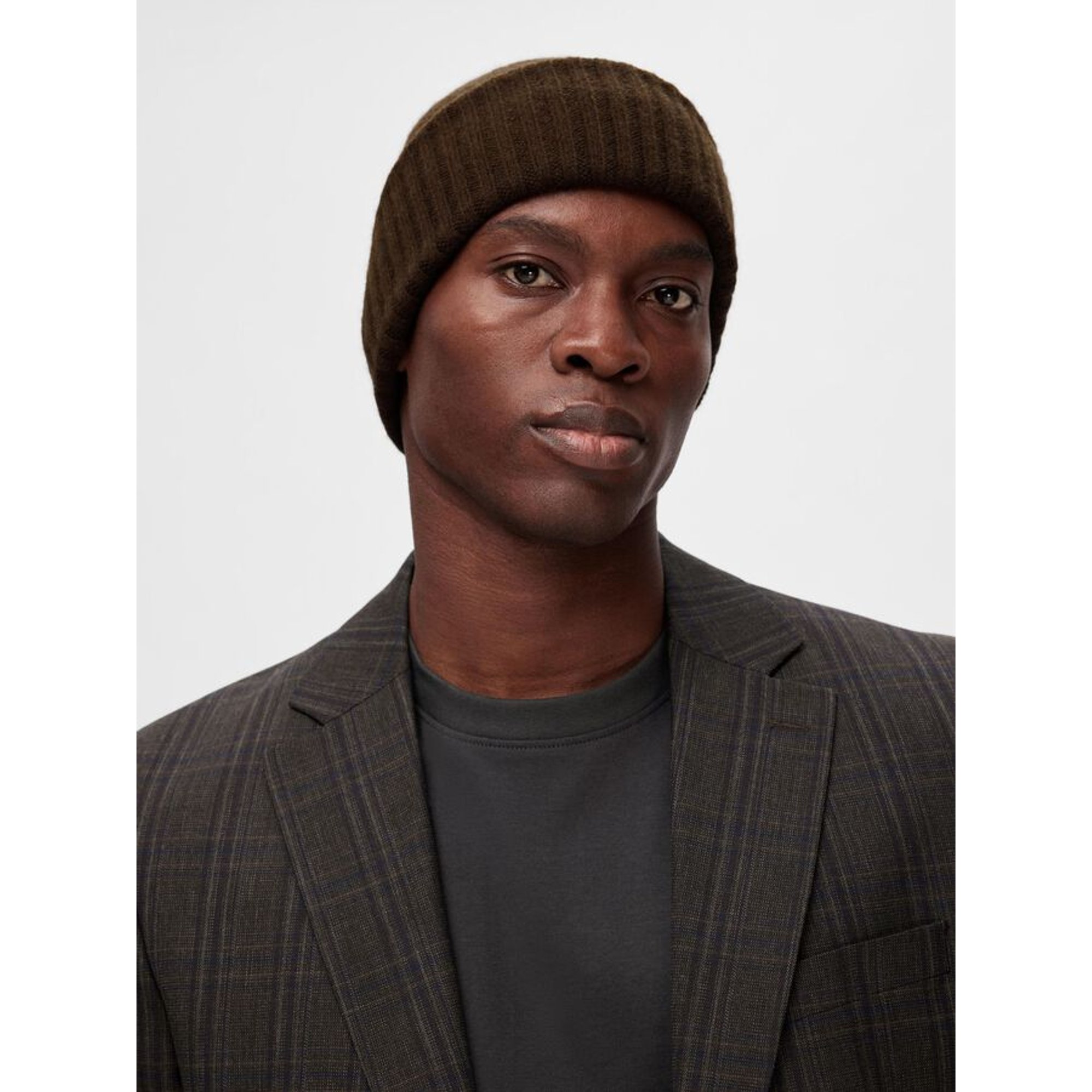 Selected Homme Slhmerino Wool Beanie b Unisex Selected Homme vista2