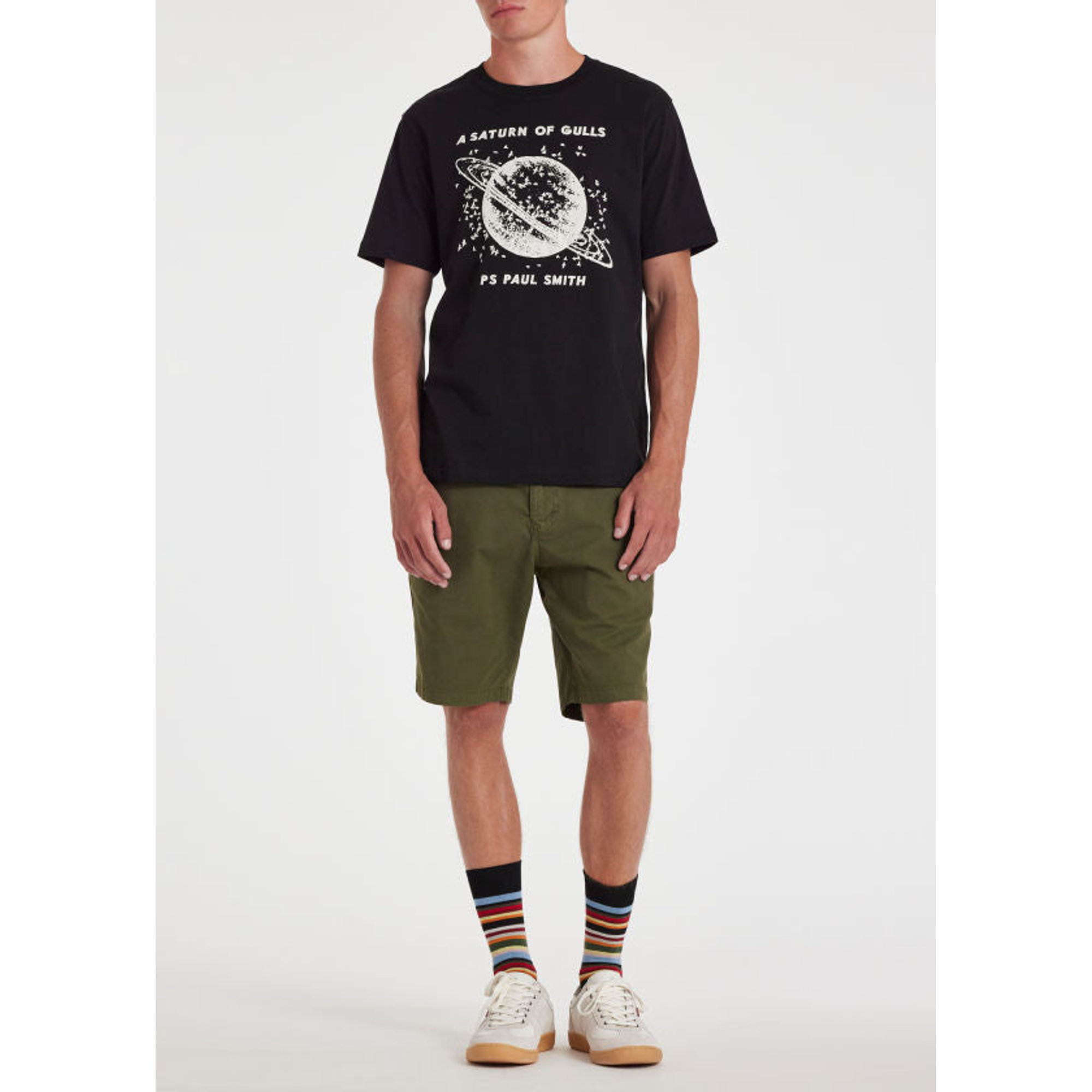 Paul Smith Mens Reg Fit t Shirt Saturn Uomo Paul Smith vista3