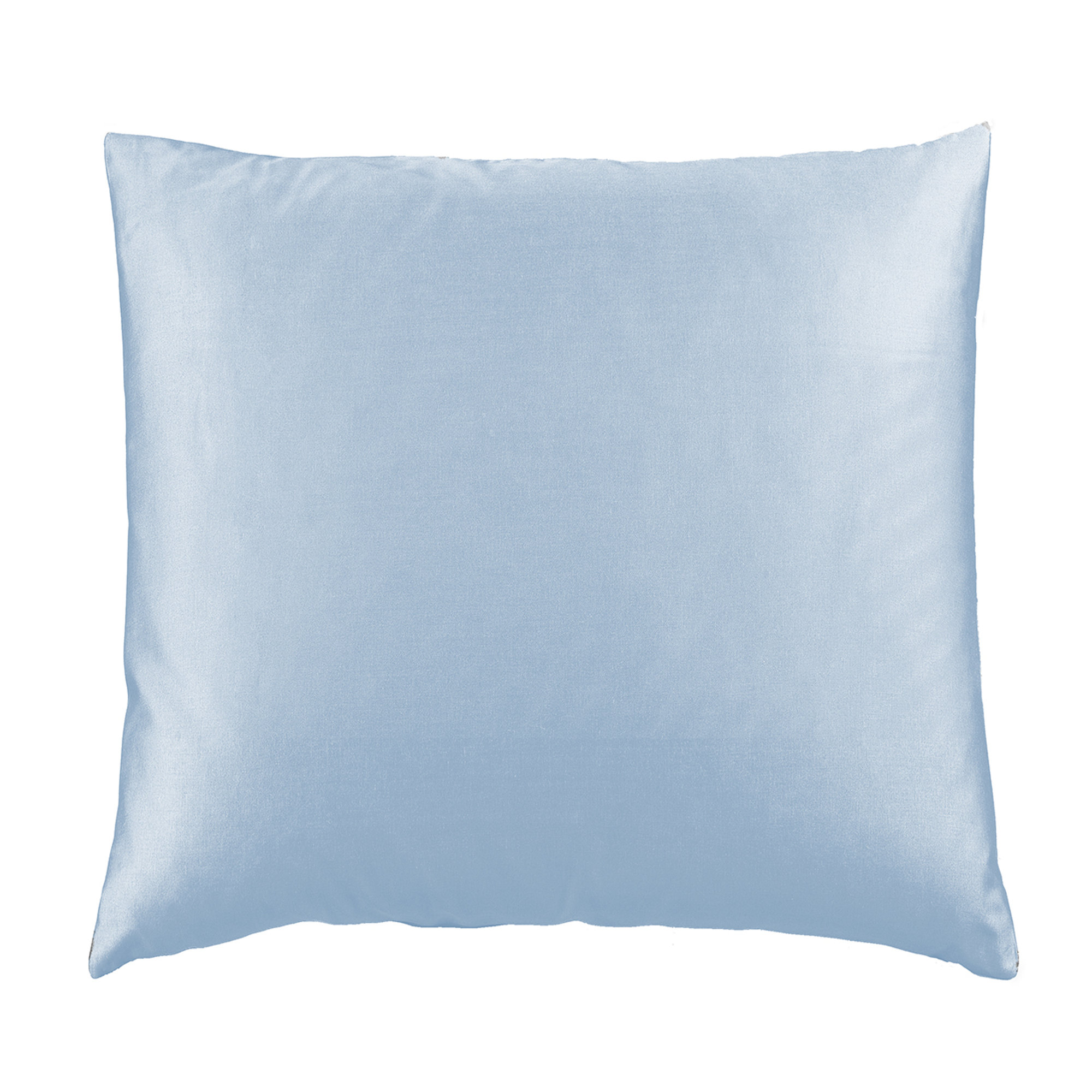 Cuscino Arredo 50X50Cm Raso Azzurro I rasi vista0