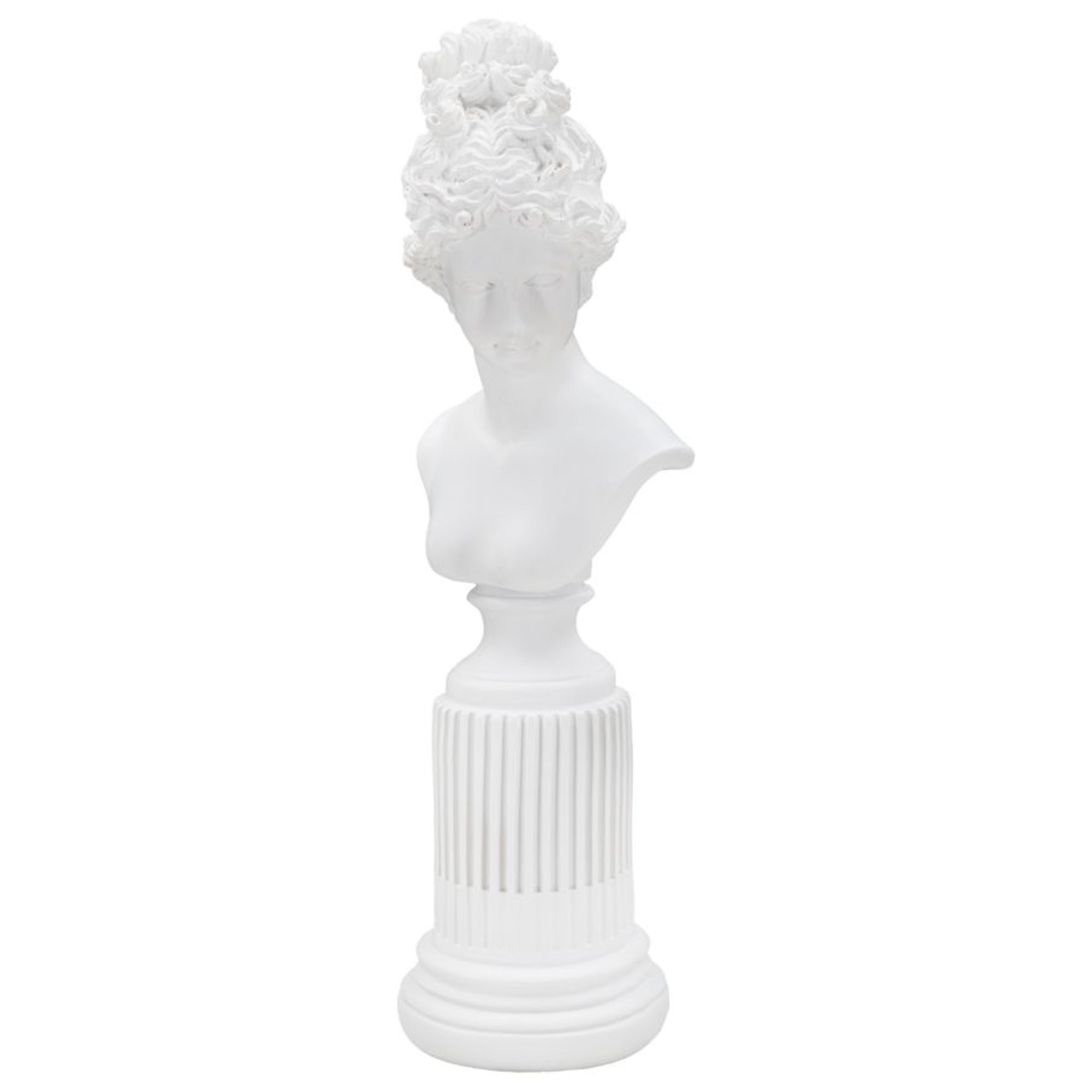Skulptur Statue Frau C/Sockel cm 11x10,5x35,5 Charme 1921 vista1