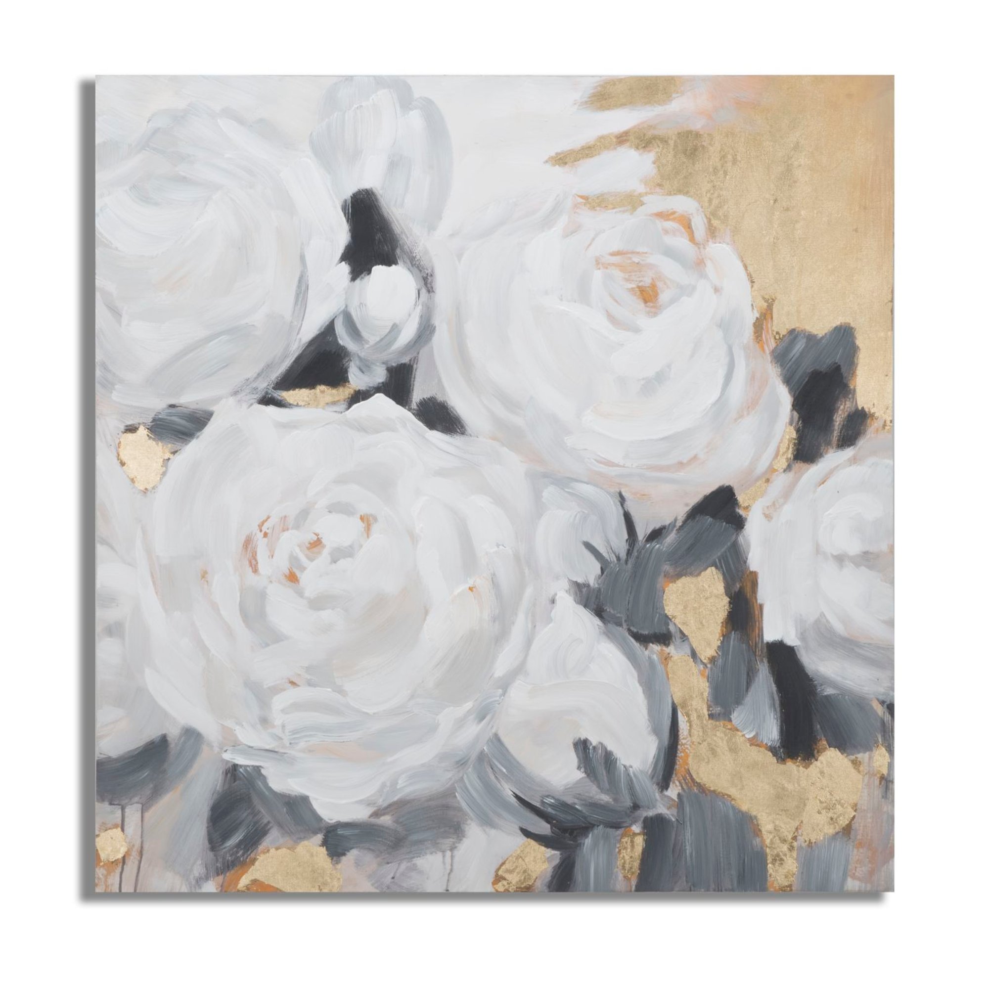 Dipinto su Tela White Flower -a- cm 90x3,7x90 Charme 1921 vista0