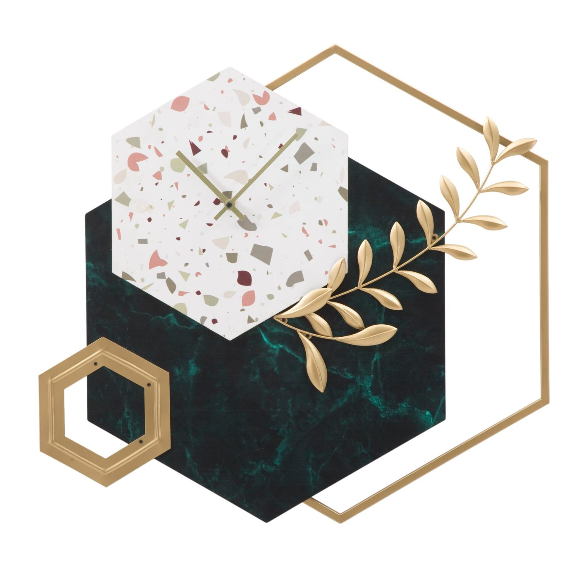 Orologio da Muro Hexagon cm 62x4,5x62 Charme 1921 vista0