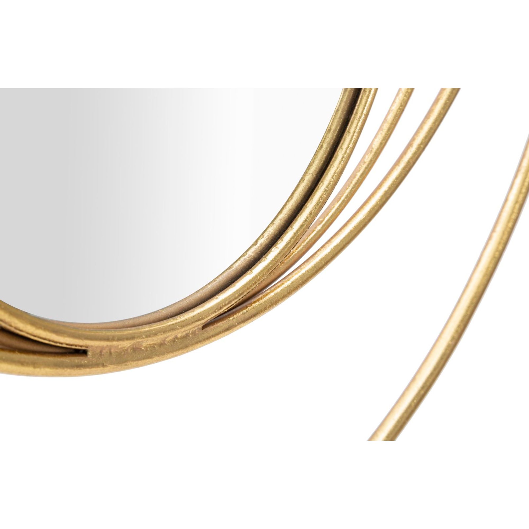 Specchio Arc Glam cm ø 80x3,5 Charme 1921 vista2