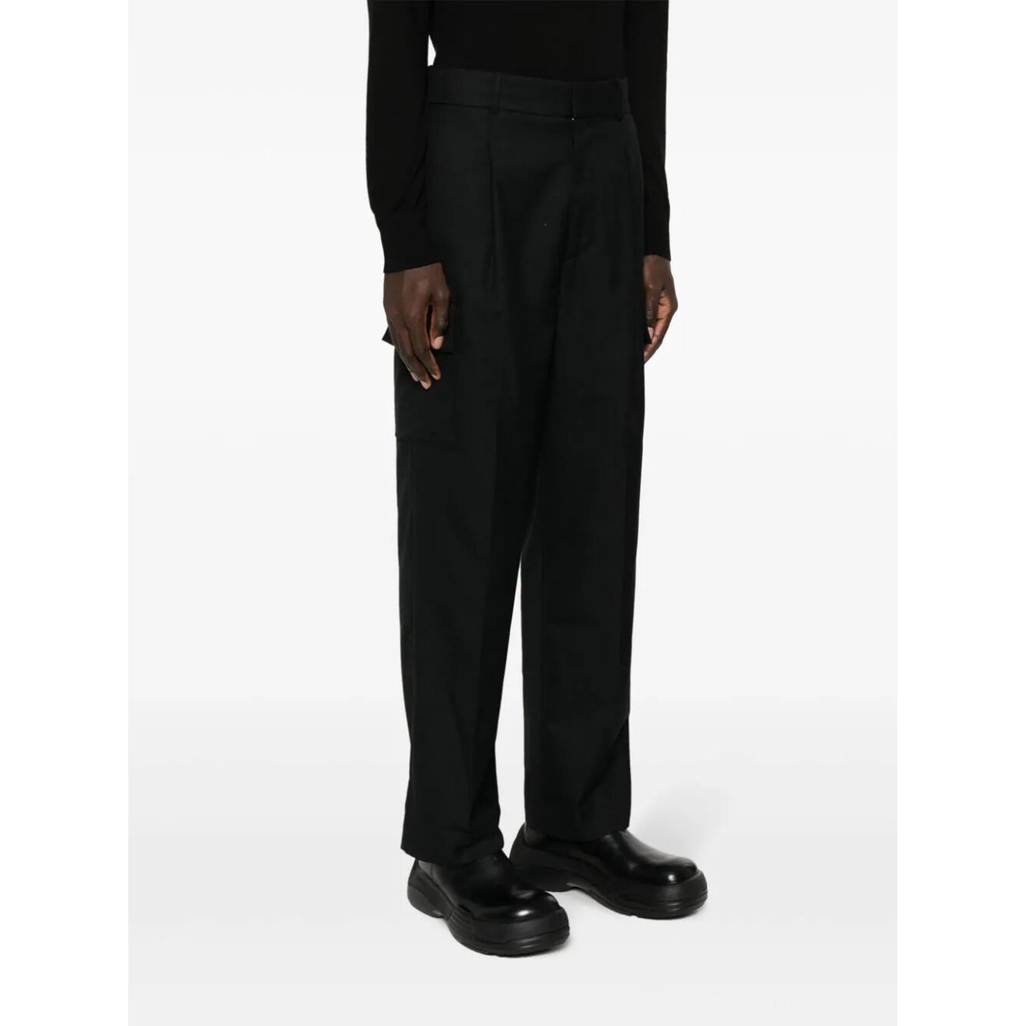 le Pantalon Cargo Flanelle Cbp138wo017bl Drole De Monsieur vista1