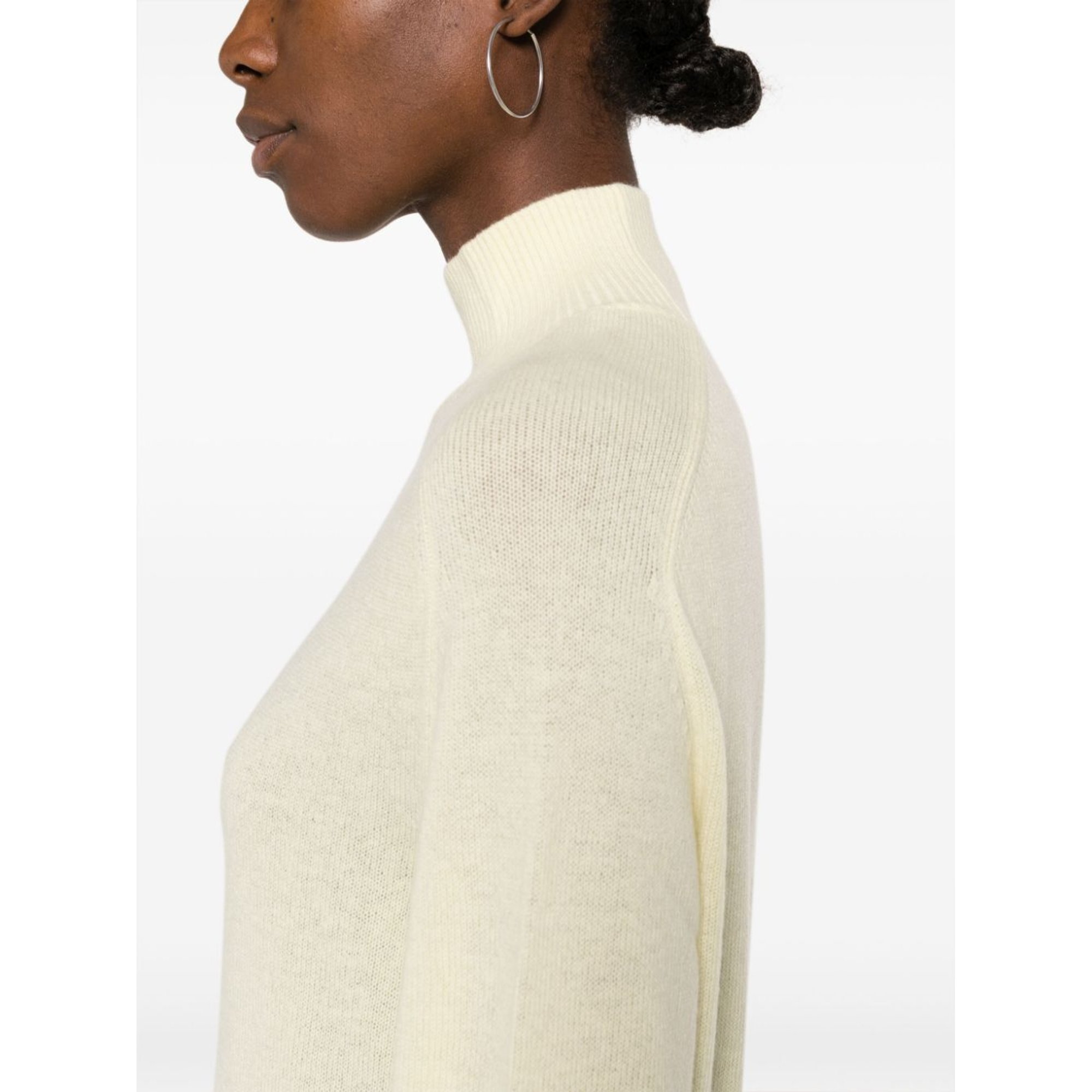 Cashmere Wool Turtle Neck Sweater 11120myknit Forte_Forte  vista2