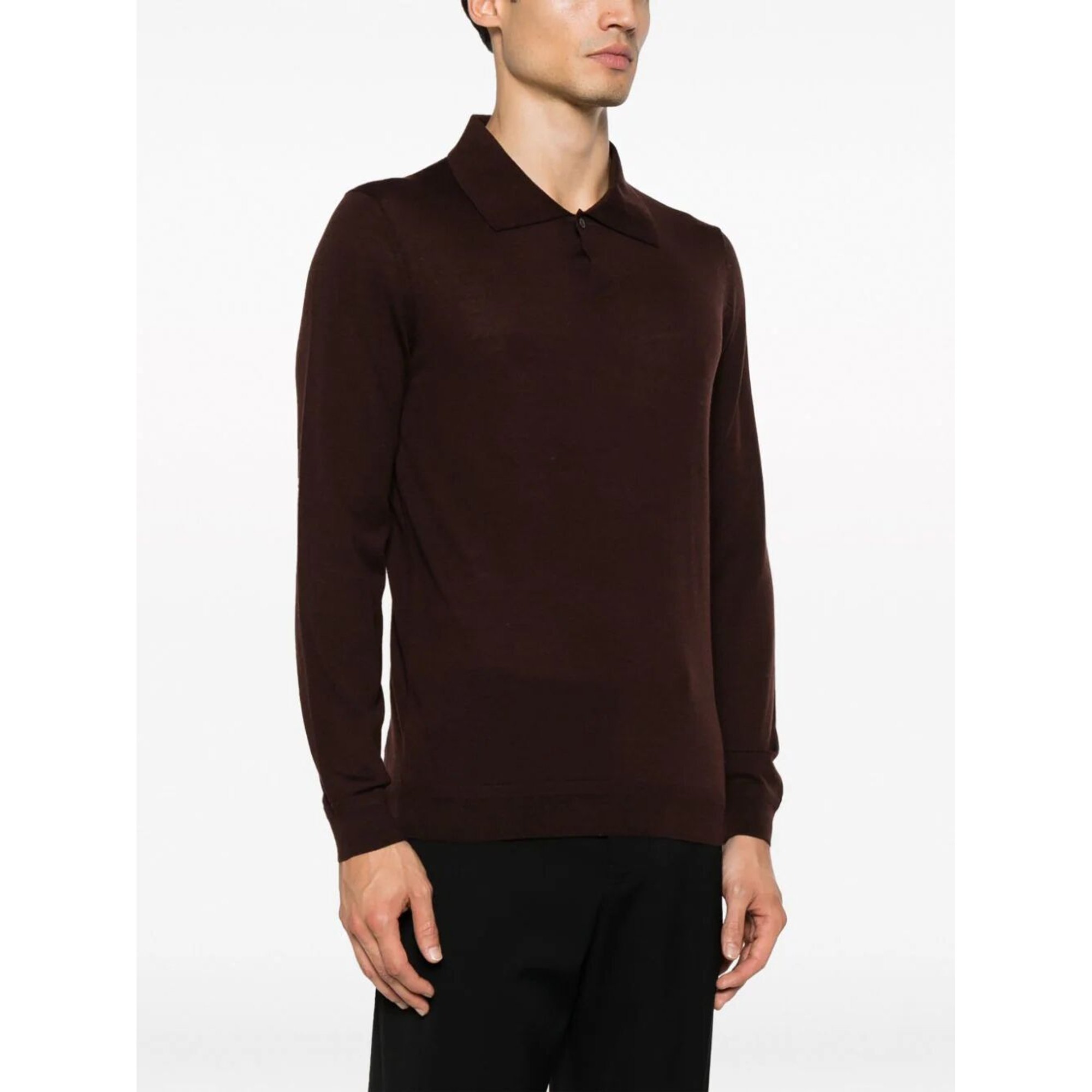 Polo Neck Pullover  B2w16016w0214677 Ballantyne vista3