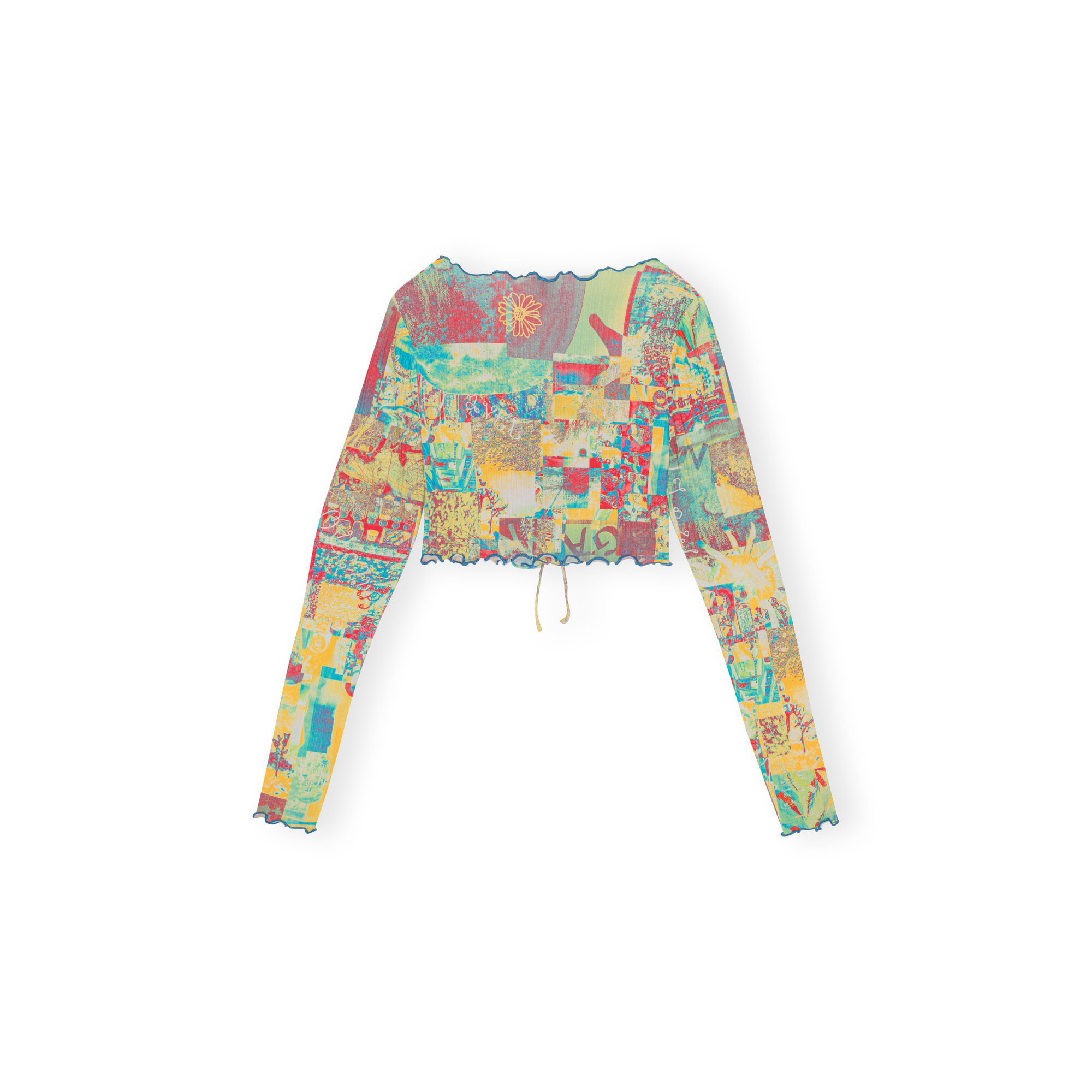 Printed Blouse T3549 Ganni vista1