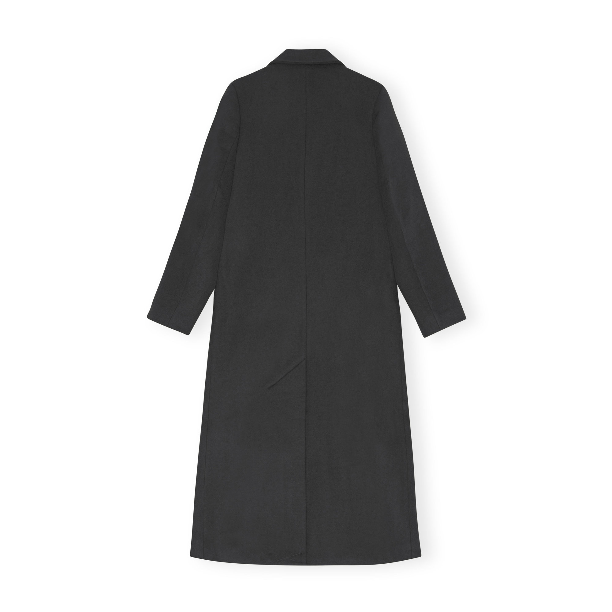 Wool Coat F8471 Ganni vista1