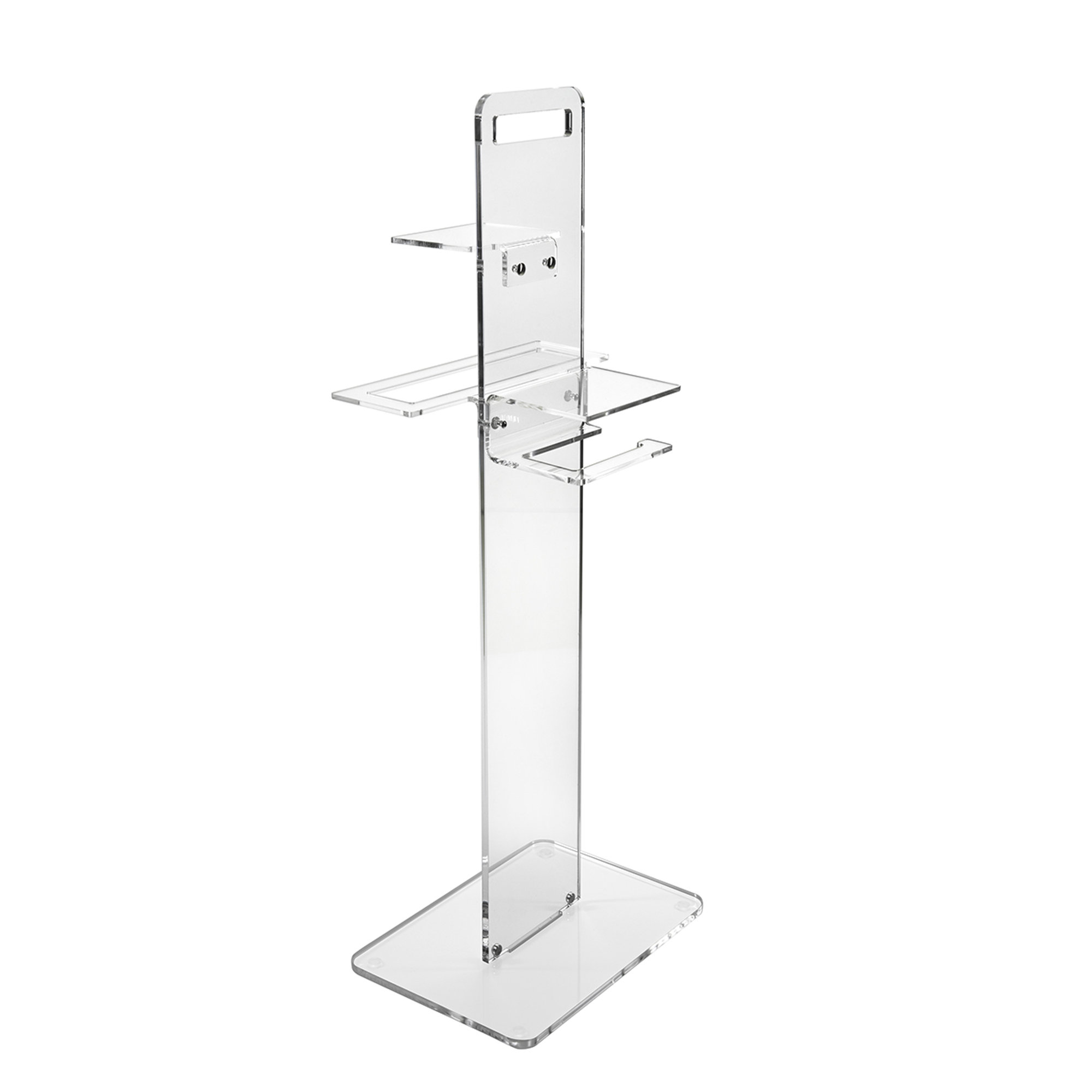 Clio colonnina bagno  (portacarta ascugamano e sapone da bidet) Iplex vista1