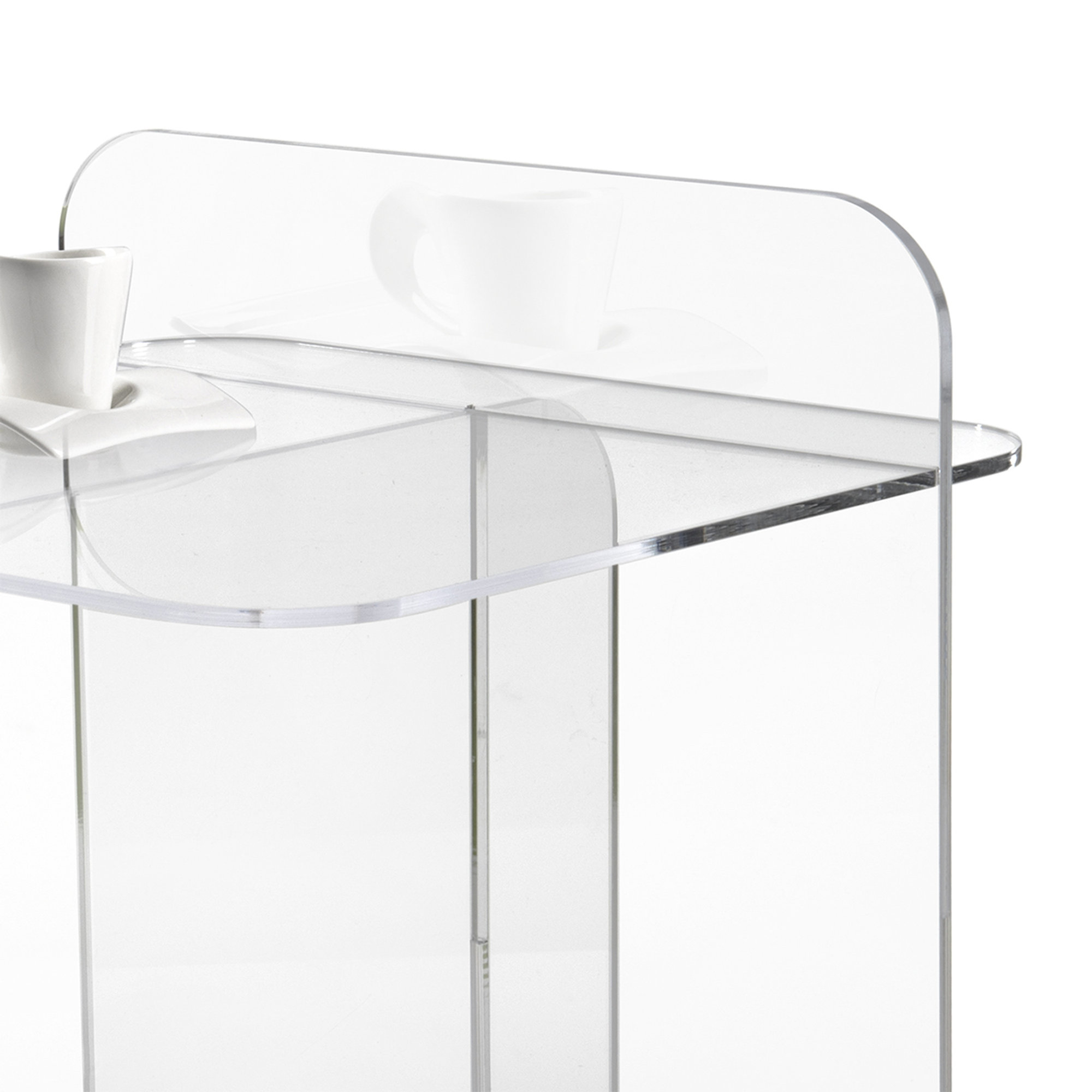 Table basse transparente Mondrian Iplex vista3