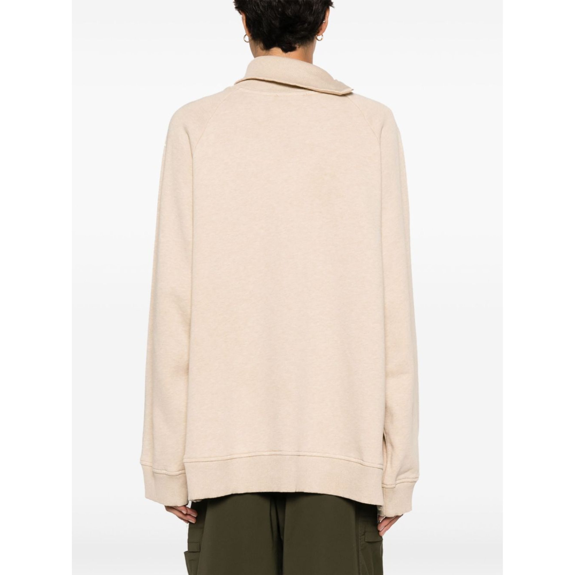 Sudadera con cremallera lateral C95369472em Closed vista3