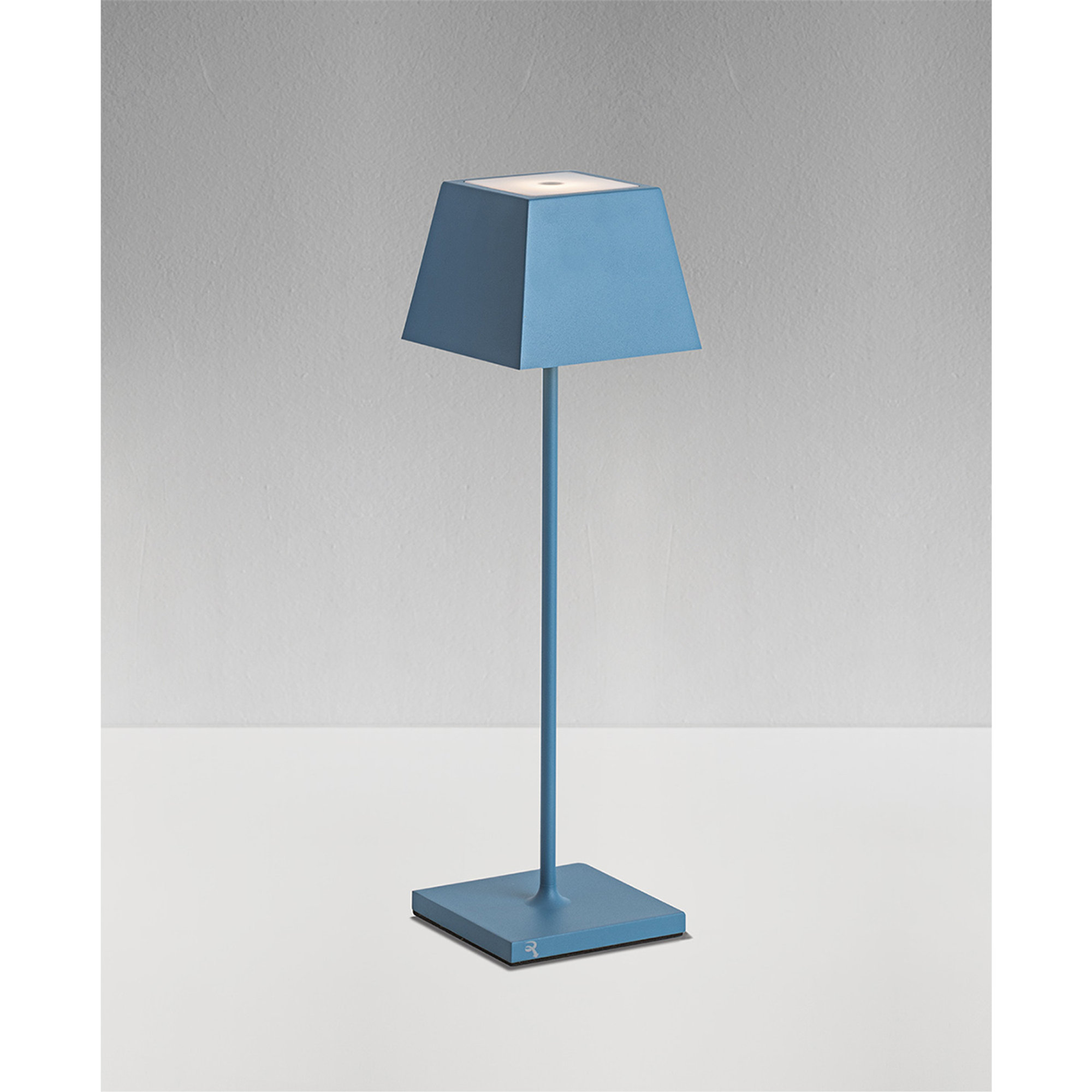 Lampada  da tavolo SIESTA, blu Rossini Illuminazione vista1