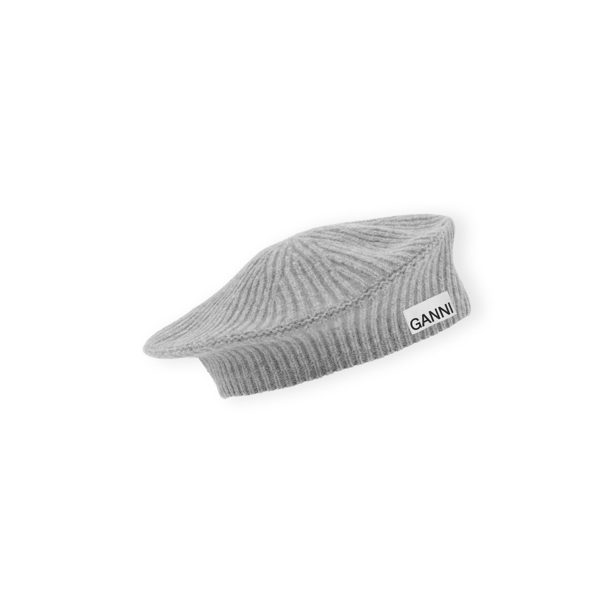 Rib Beret A4430 Ganni vista0