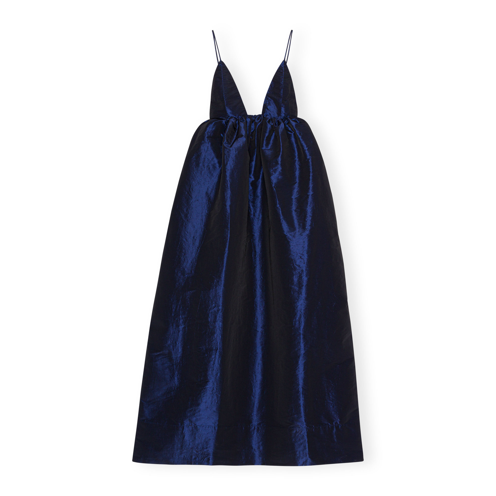 Shiny Taffeta Dress F8366 Ganni vista0