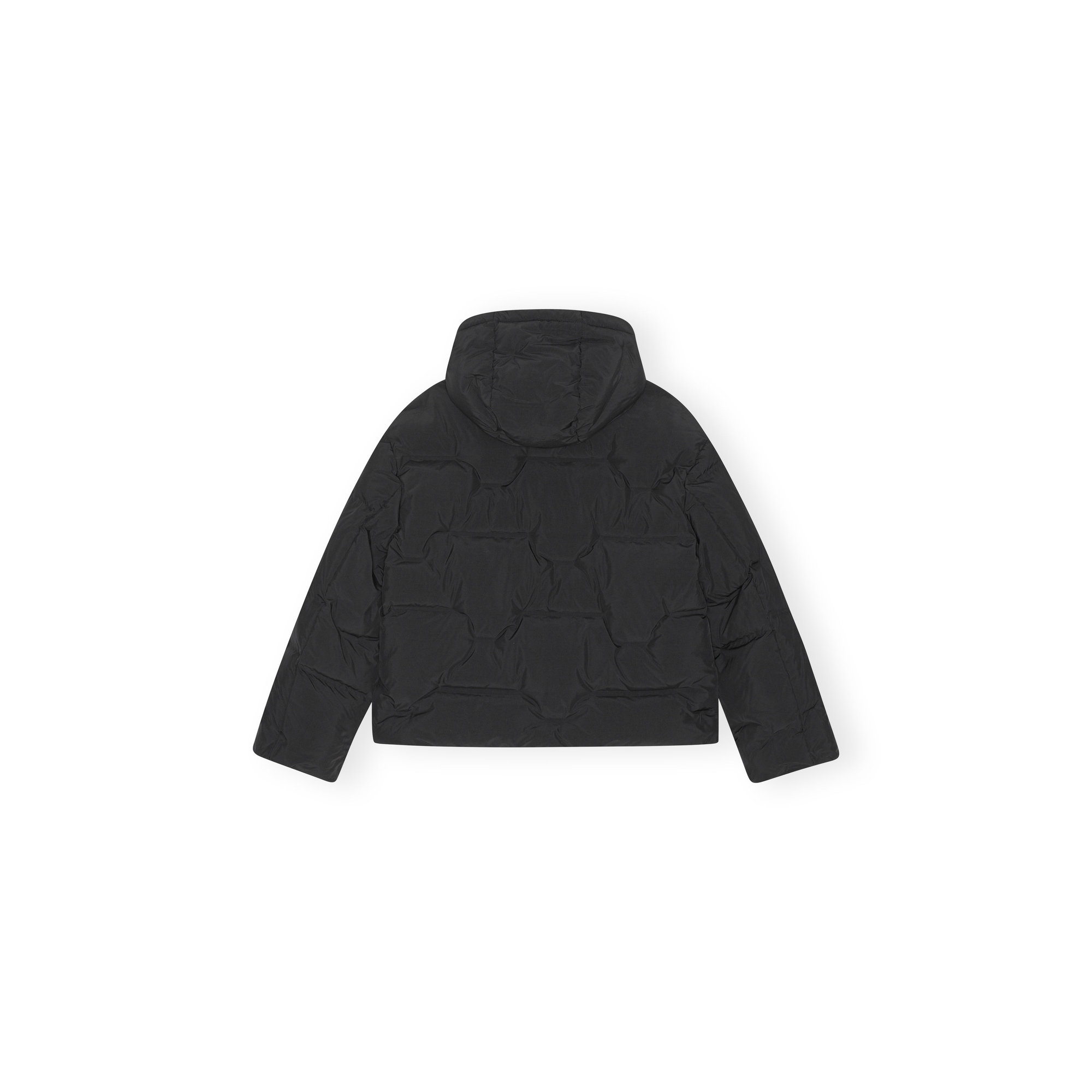 Soft Puffer Short Jacket F8392 Ganni vista2