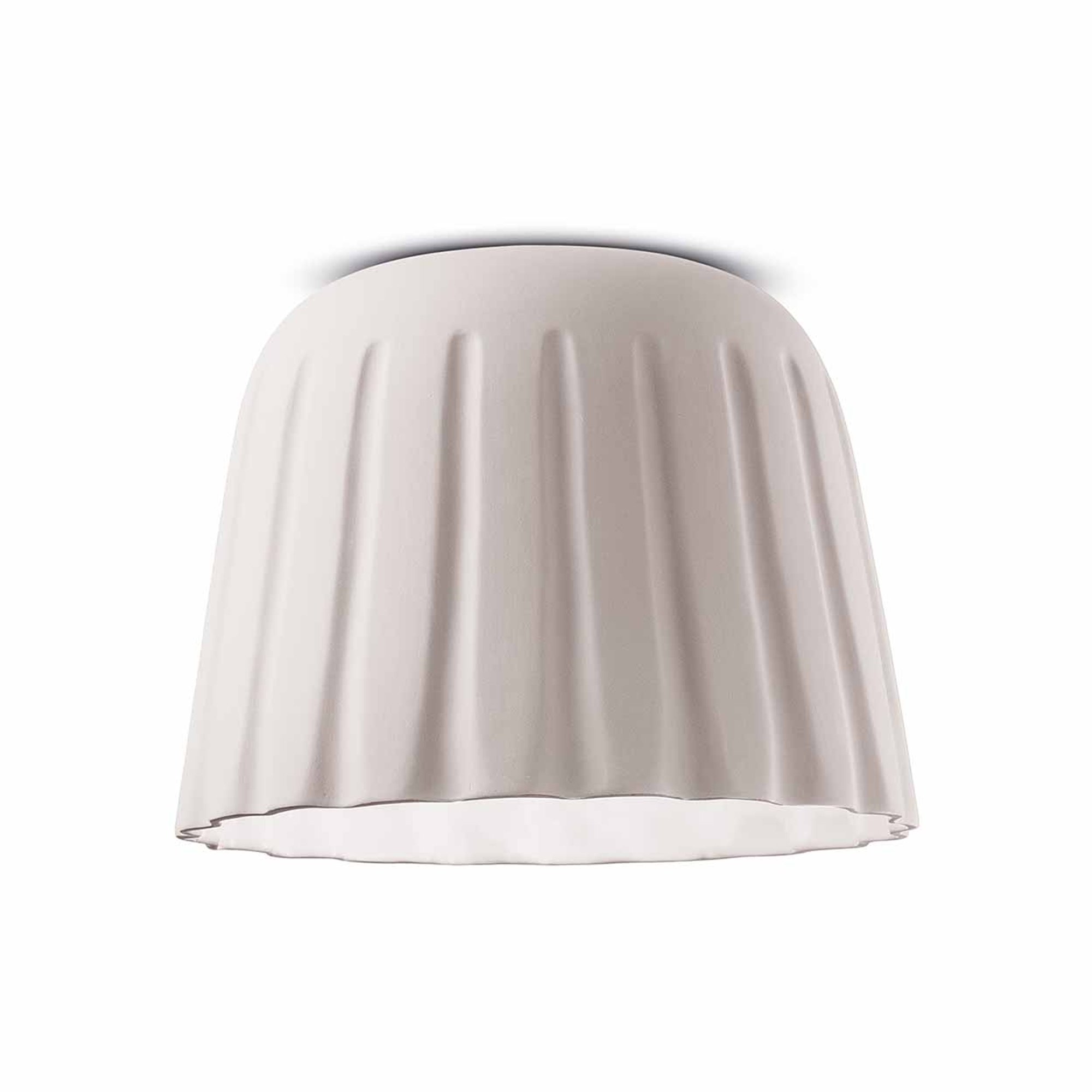 Plafoniera Madame Gres Bianco Naturale grande Ferroluce vista0