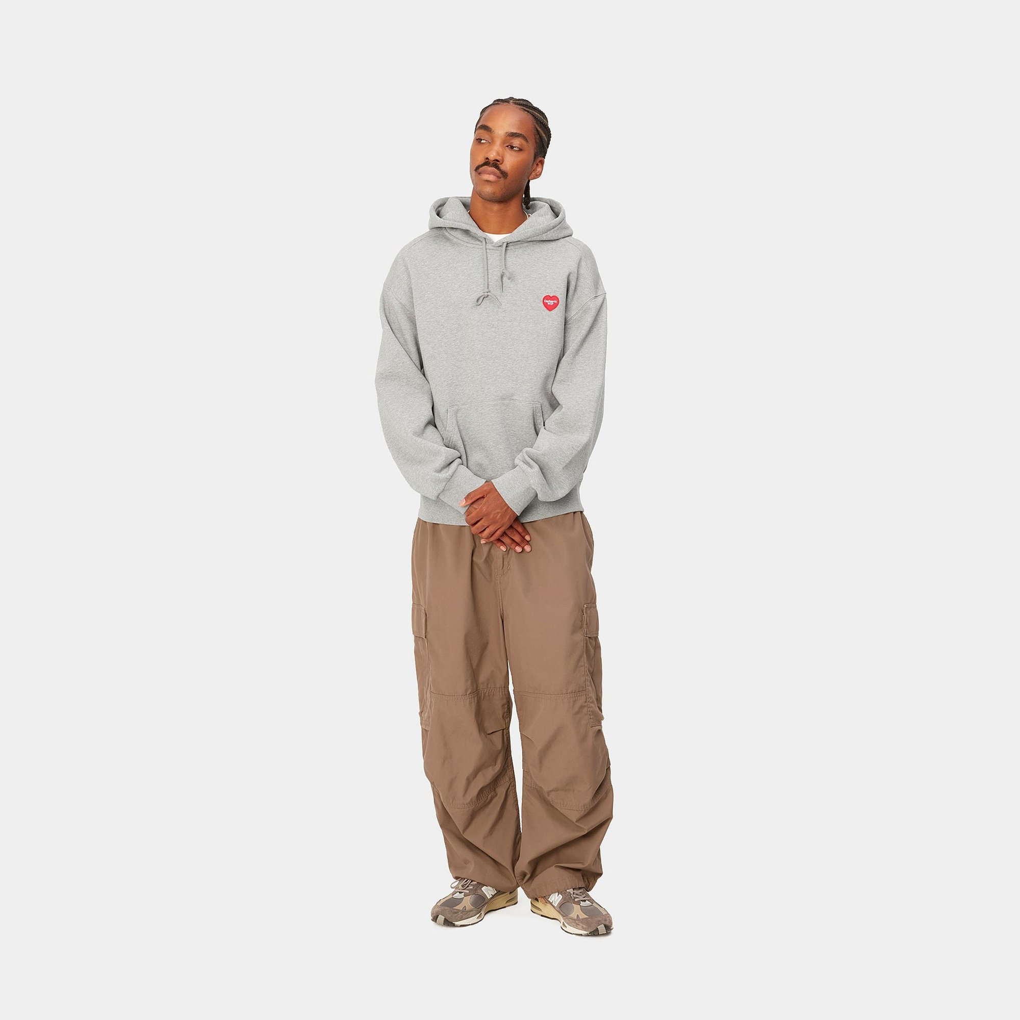 Sweat à capuche Carhartt Wip avec patch en forme de cœur pour homme CARHARTT WIP vista2