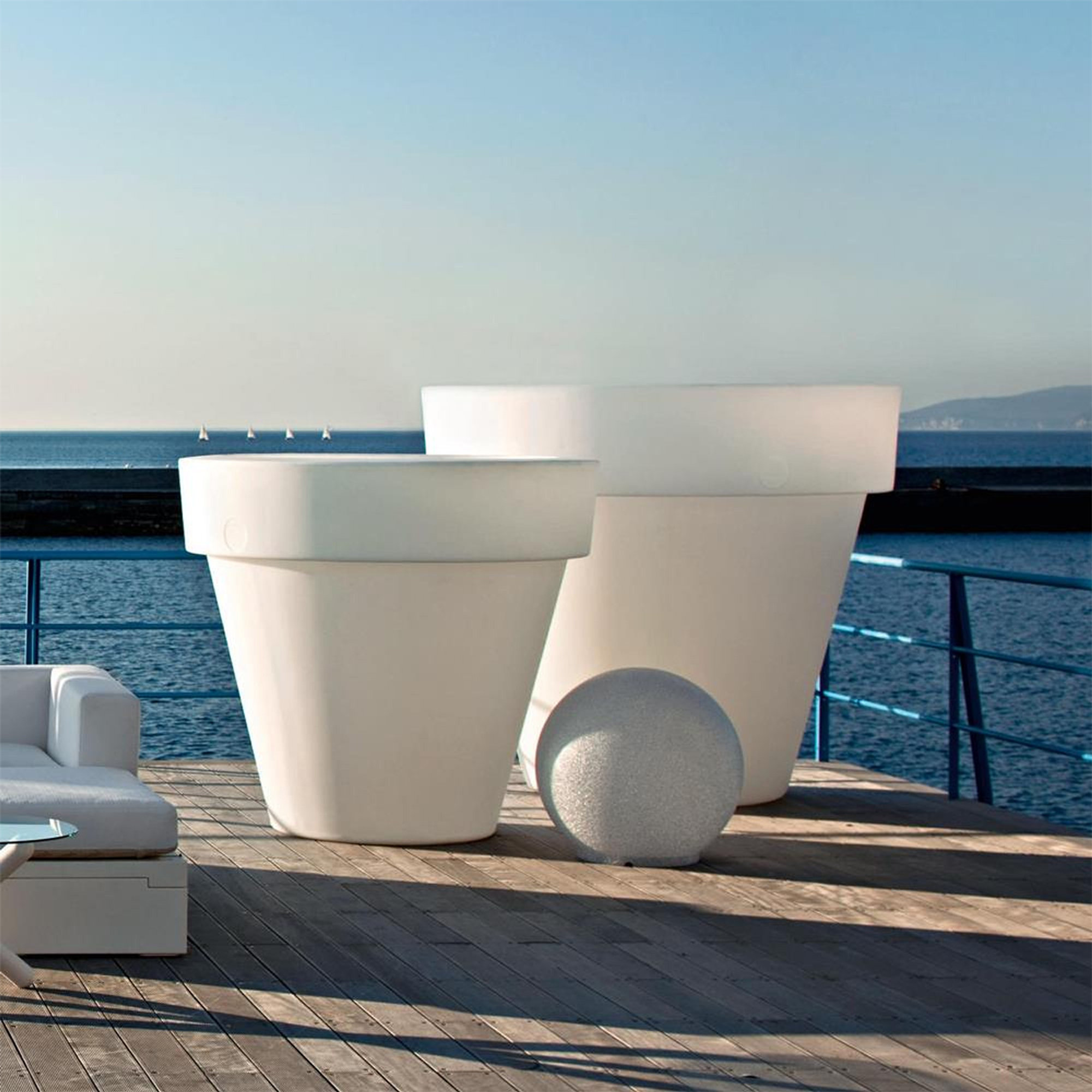 Vaso Vas one - bianco - 120 Serralunga vista3