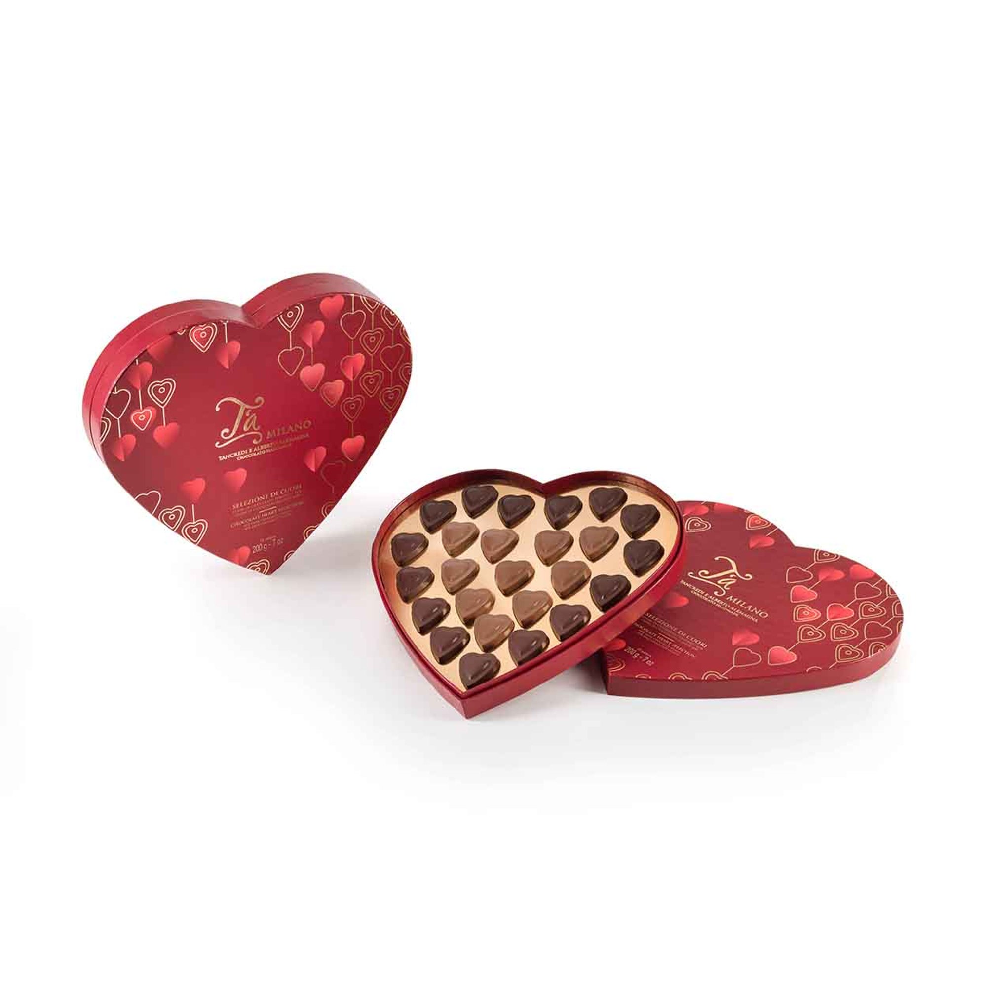 T'A Milano Cioccolatini a forma di Cuore Confezione Selezione - 25 pz (200 g) T'a Milano vista0