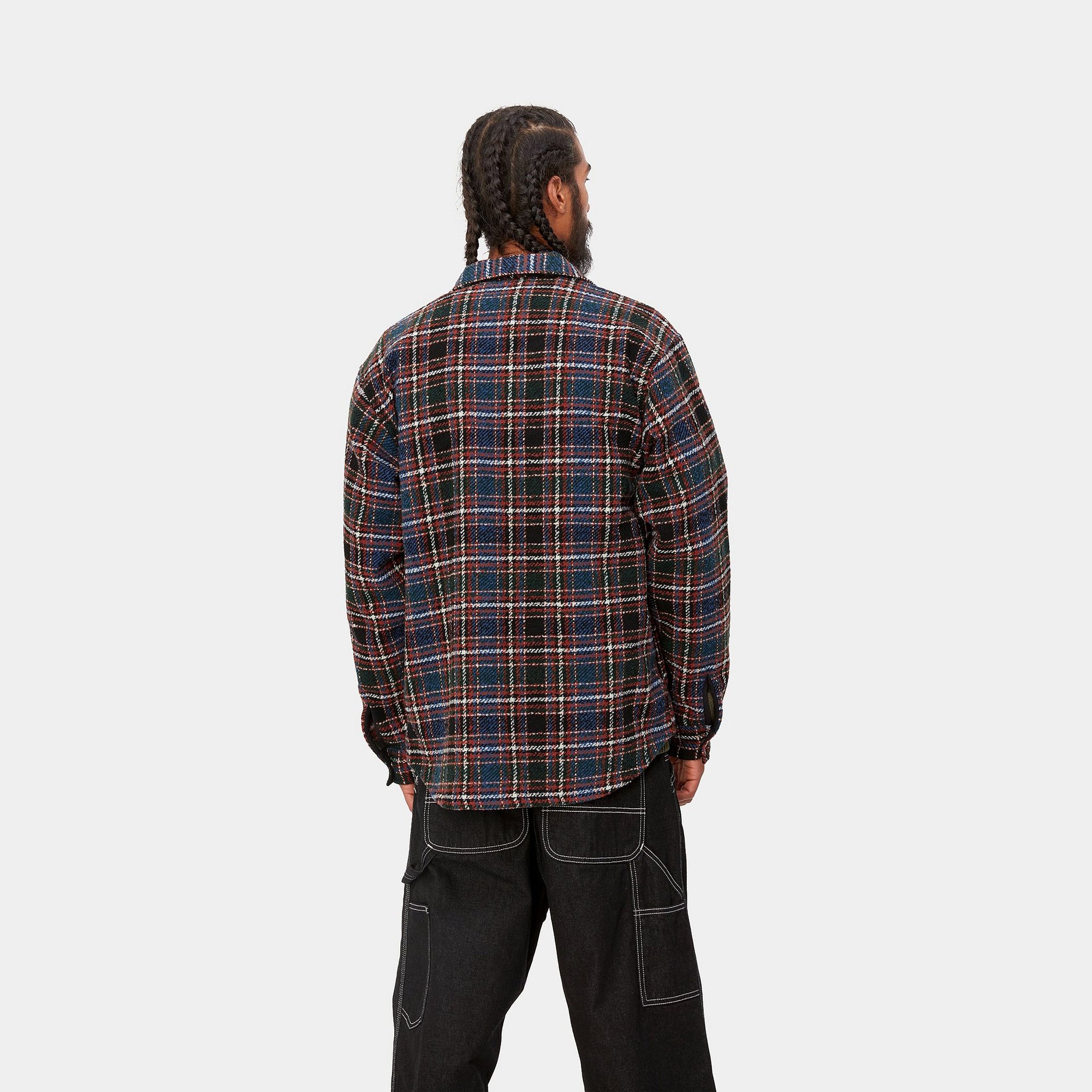 Camisa de algodón de corduroy Carhartt Wip L/s Flint para hombre CARHARTT WIP vista2