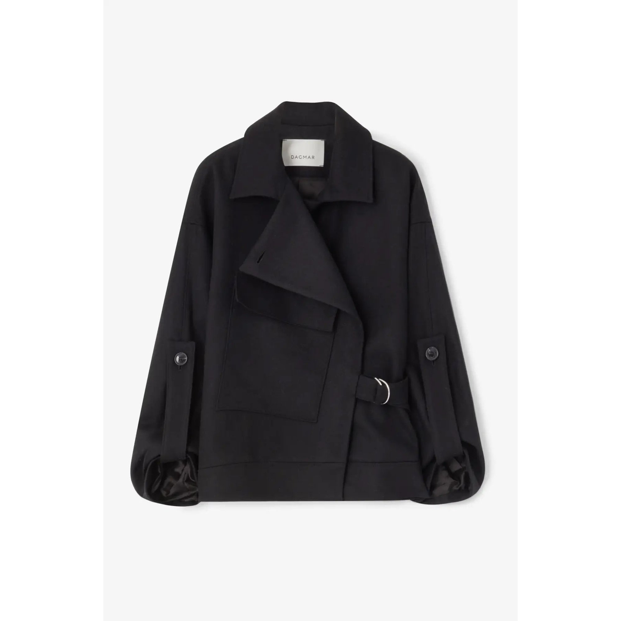 Veste en Laine Aviateur House of Dagmar Femme House of dagmar vista3