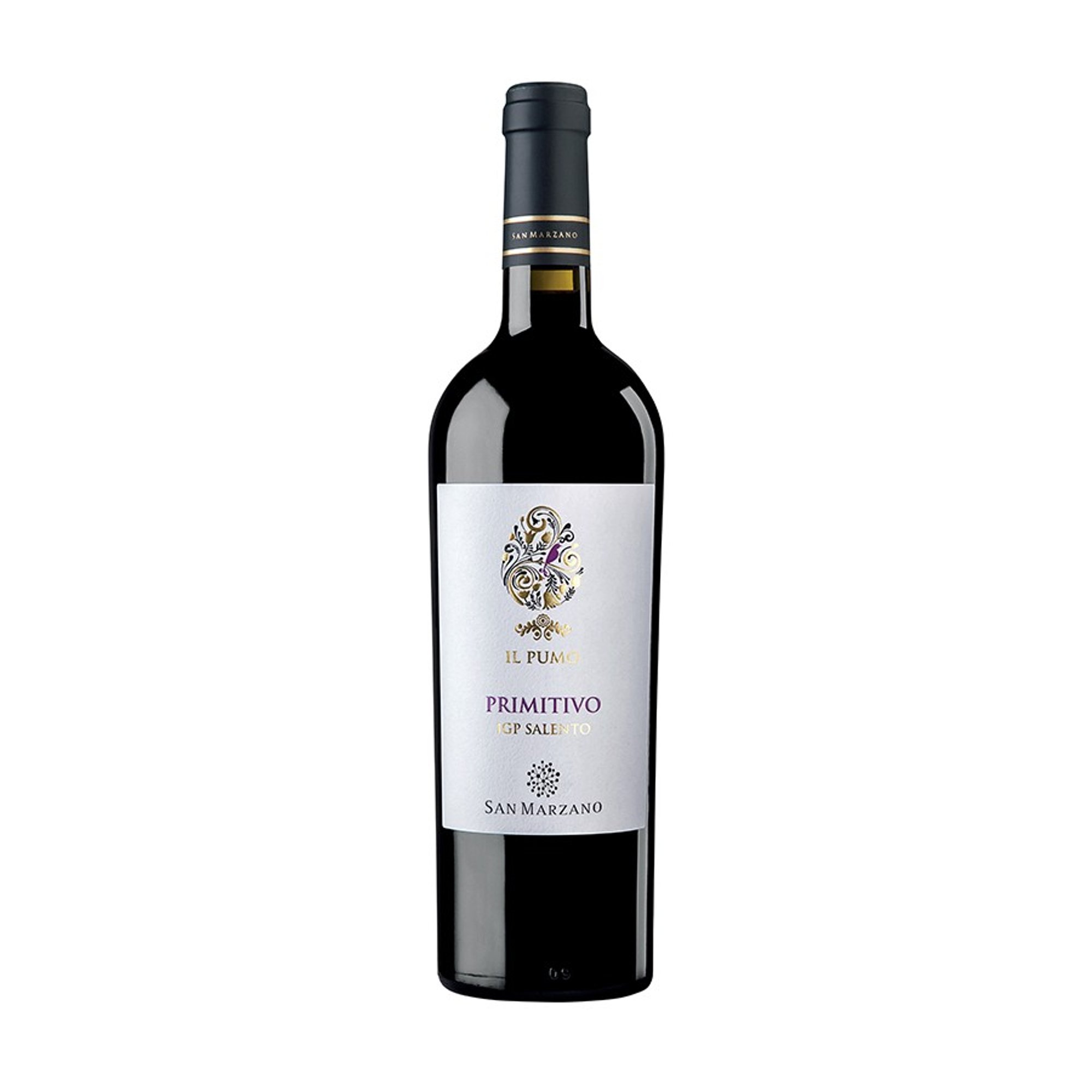 Primitivo Salento Igt il Pumo 2022 - San Marzano 0.75 lt San Marzano vista0