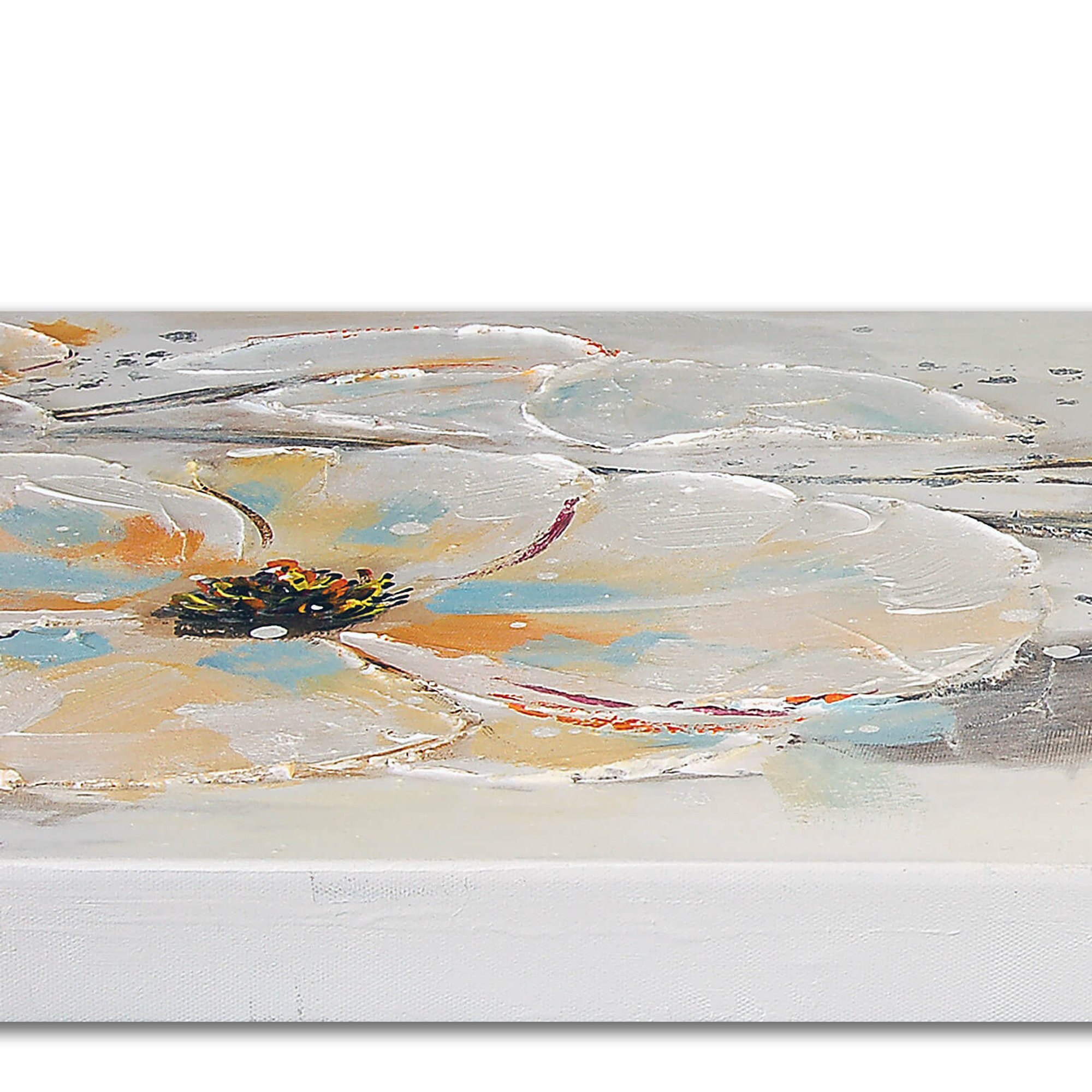 Adm - Dipinto 'fiori Bianchi' Arte dal mondo vista1
