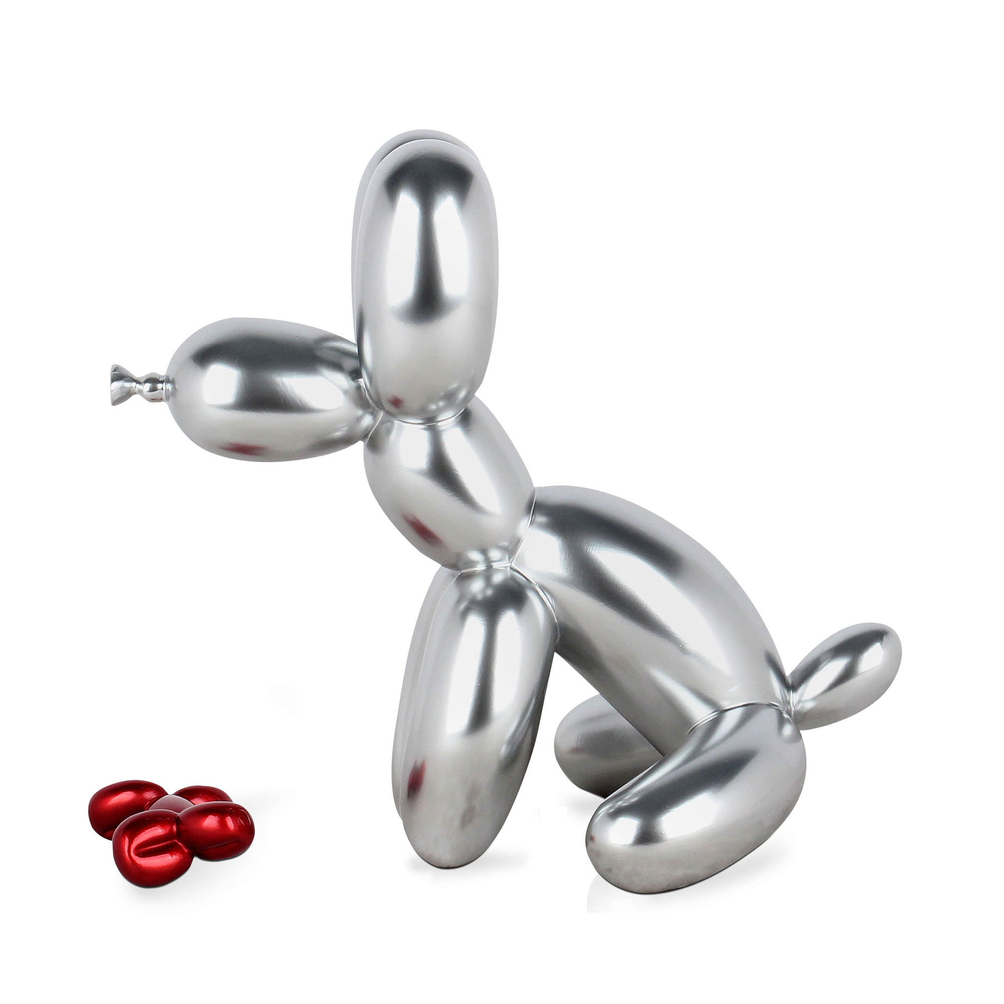 Adm - Sculpture en Résine 'chien Ballon Assis Petit' Arte dal mondo vista2