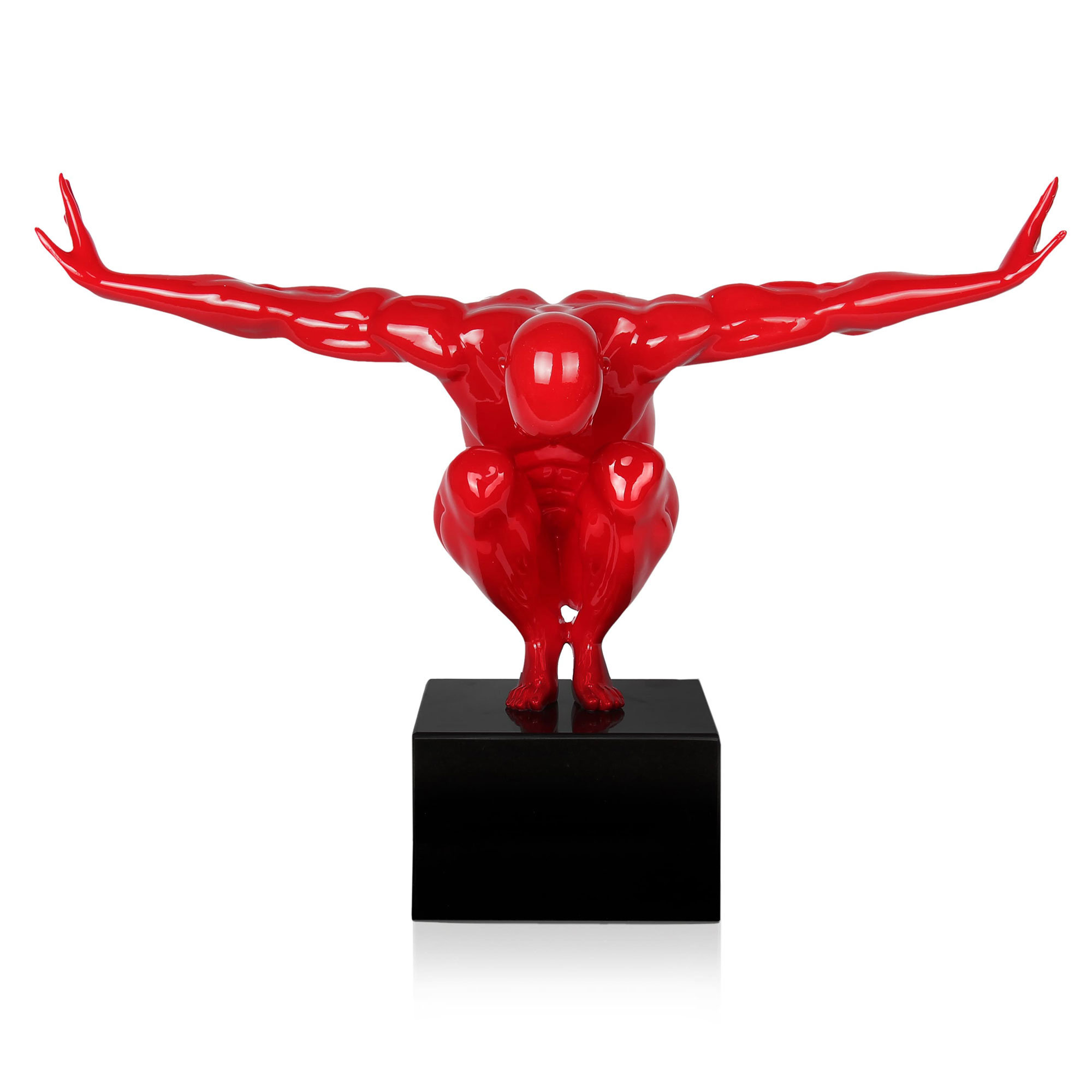 Adm - Sculpture en Résine 'équilibre Petit' Arte dal mondo vista0
