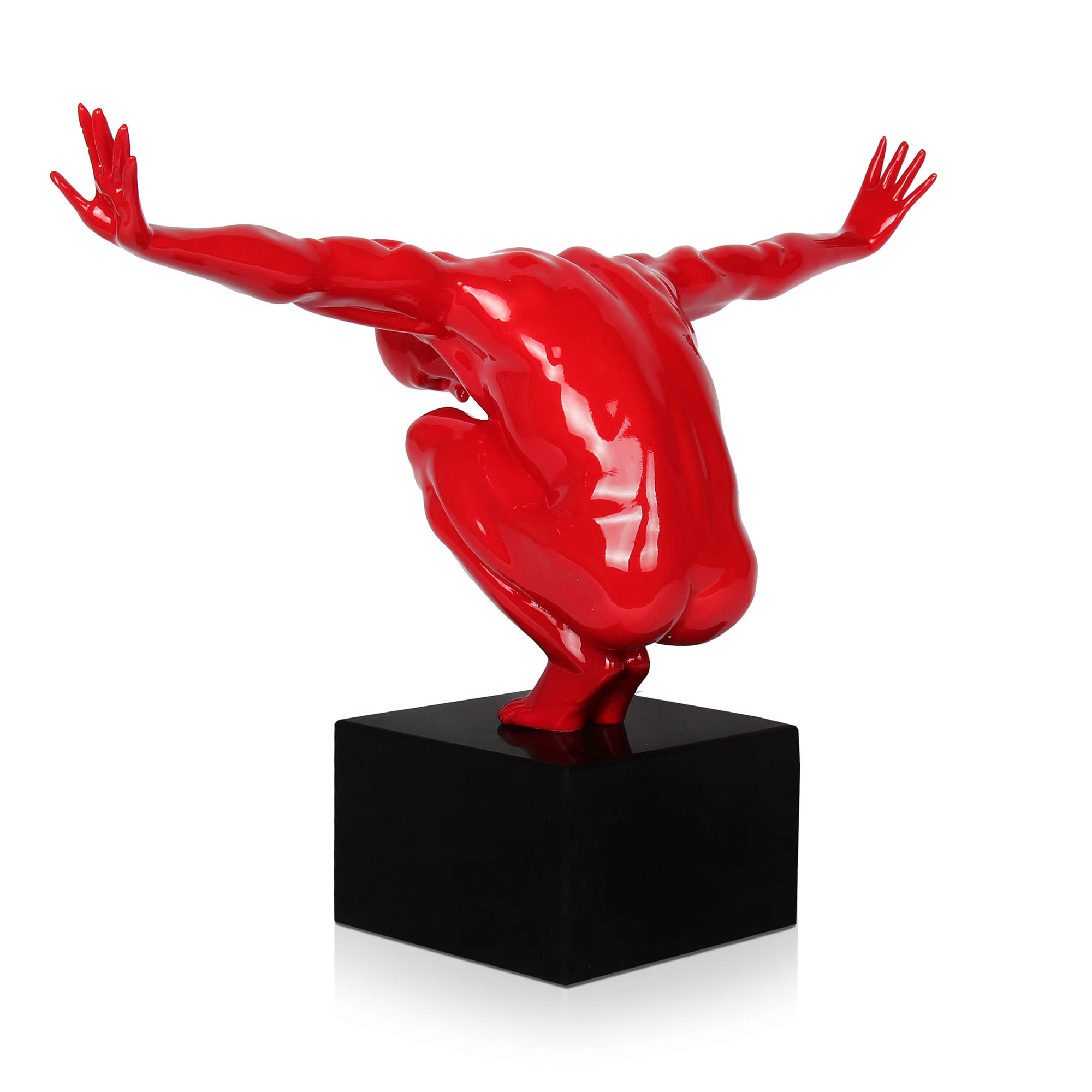 Adm - Sculpture en Résine 'équilibre Petit' Arte dal mondo vista2