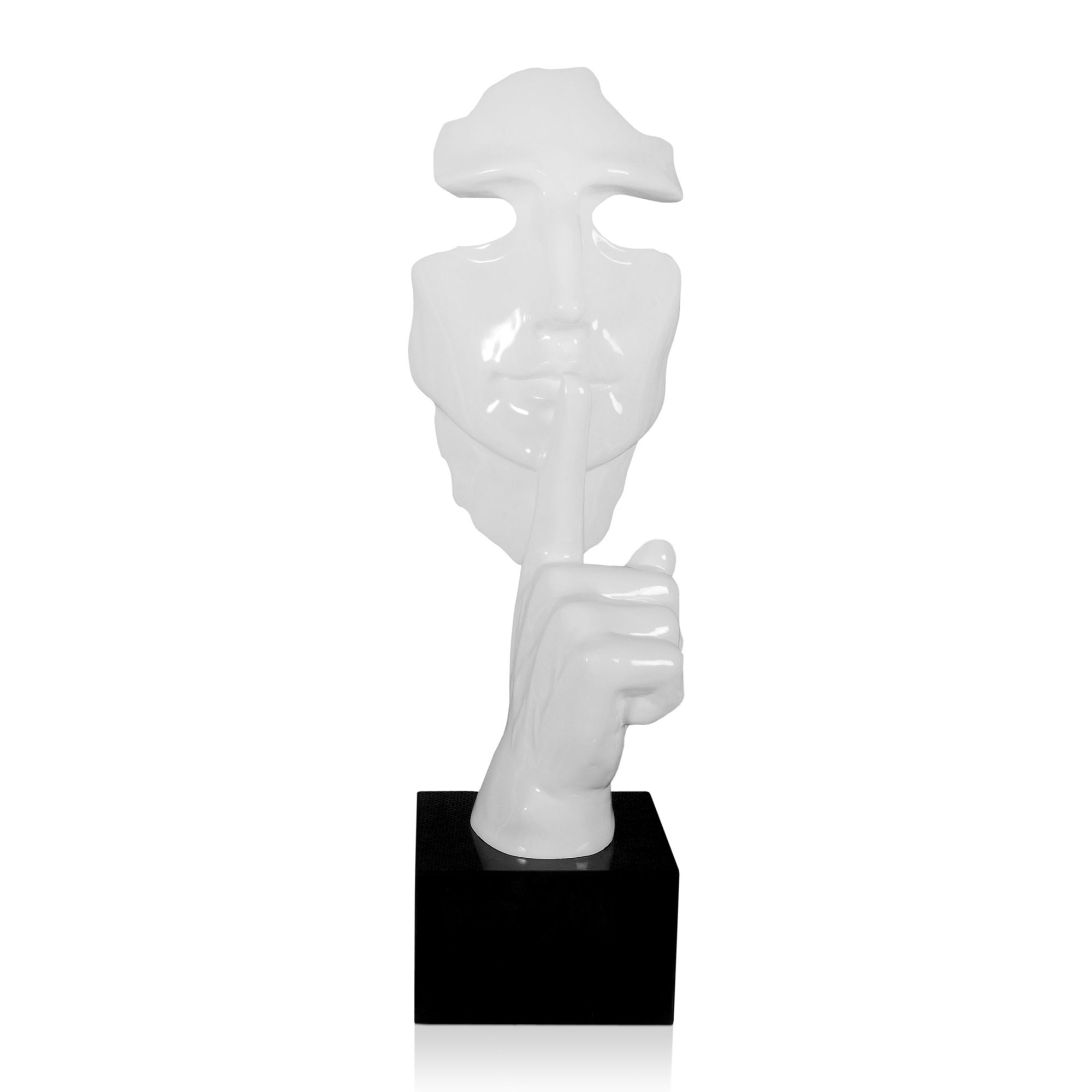 Adm - Escultura en Resina 'rostro Abstracto Hombre' Arte dal mondo vista0