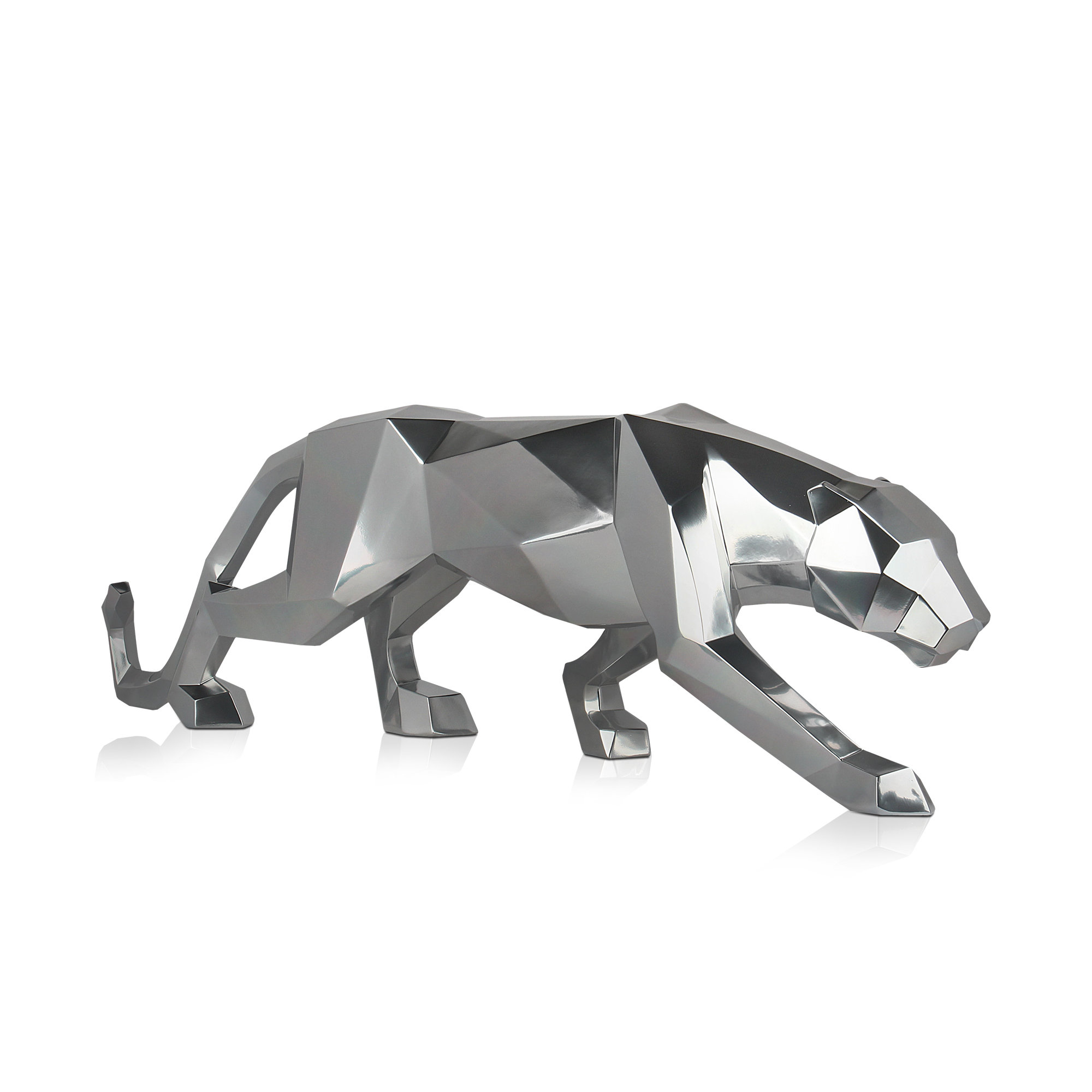 Adm - Large Resin Sculpture 'Large Panther' Arte dal mondo vista1