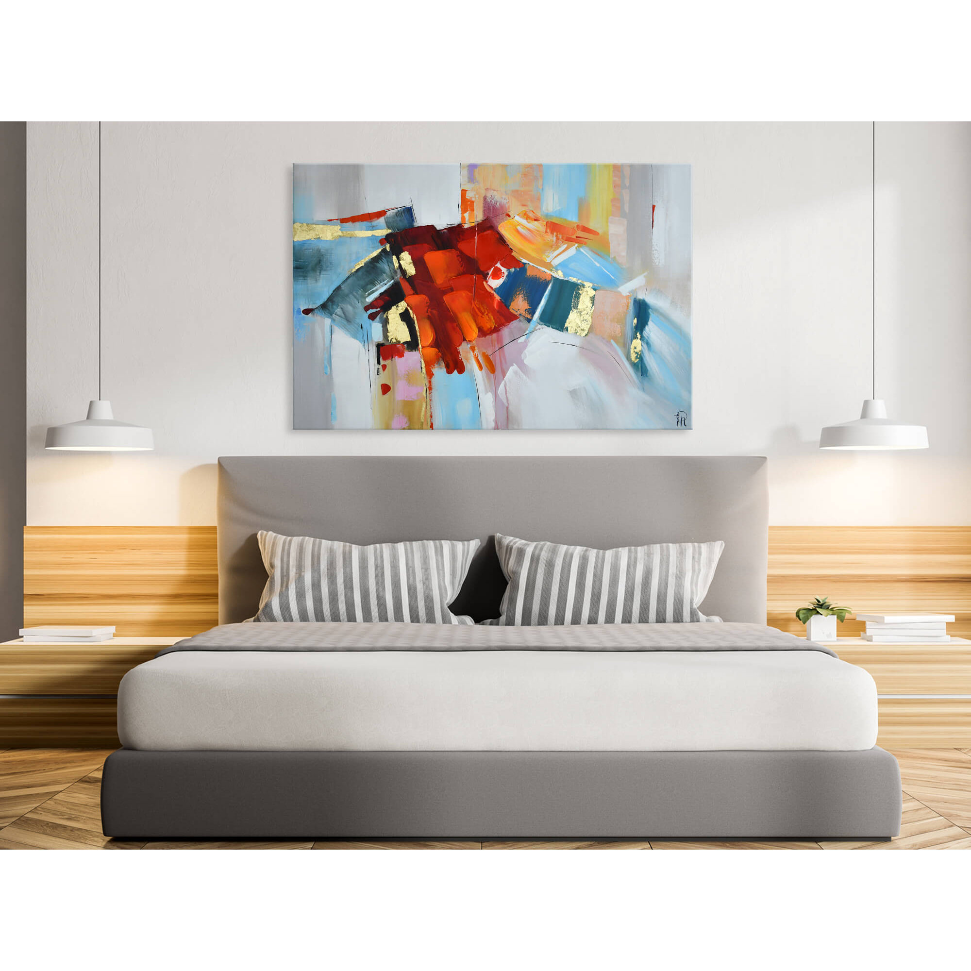 Adm - Peinture 'abstraite' Arte dal mondo vista3