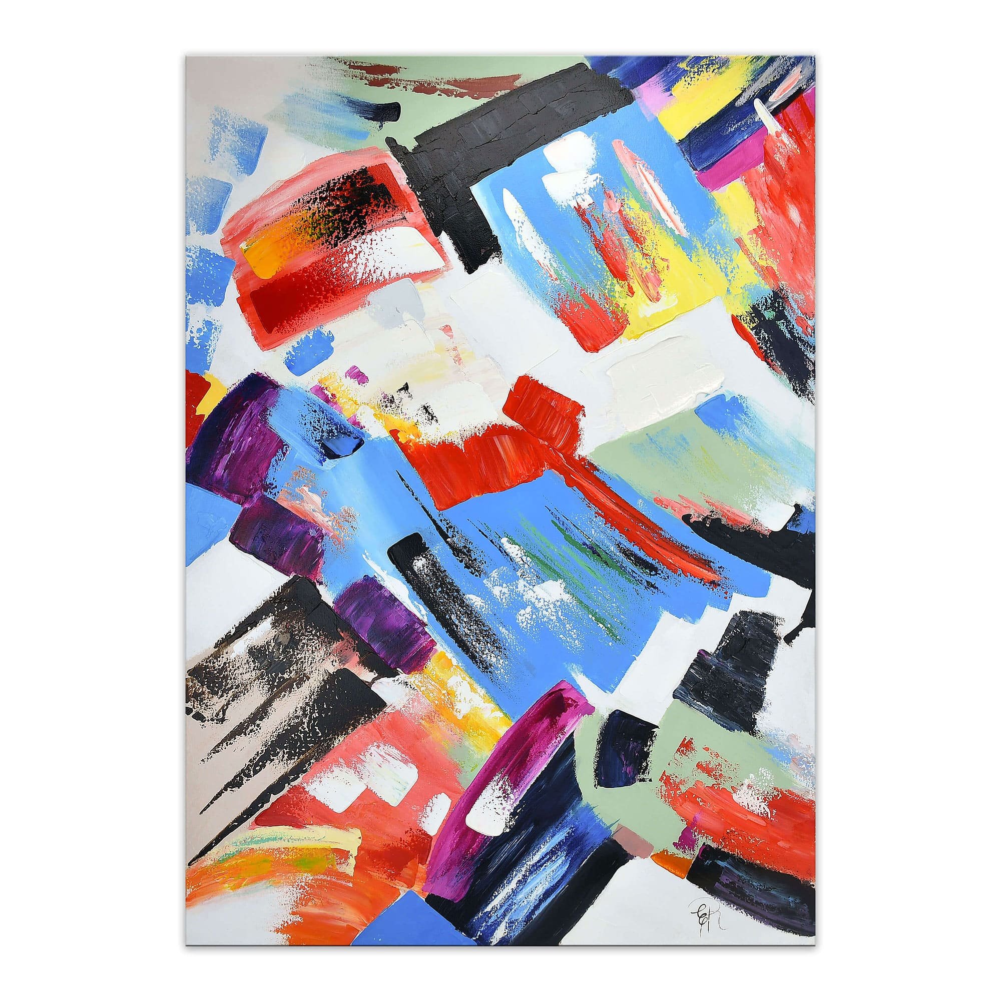 Adm - Pintura 'composición de Manchas de Color' Arte dal mondo vista0