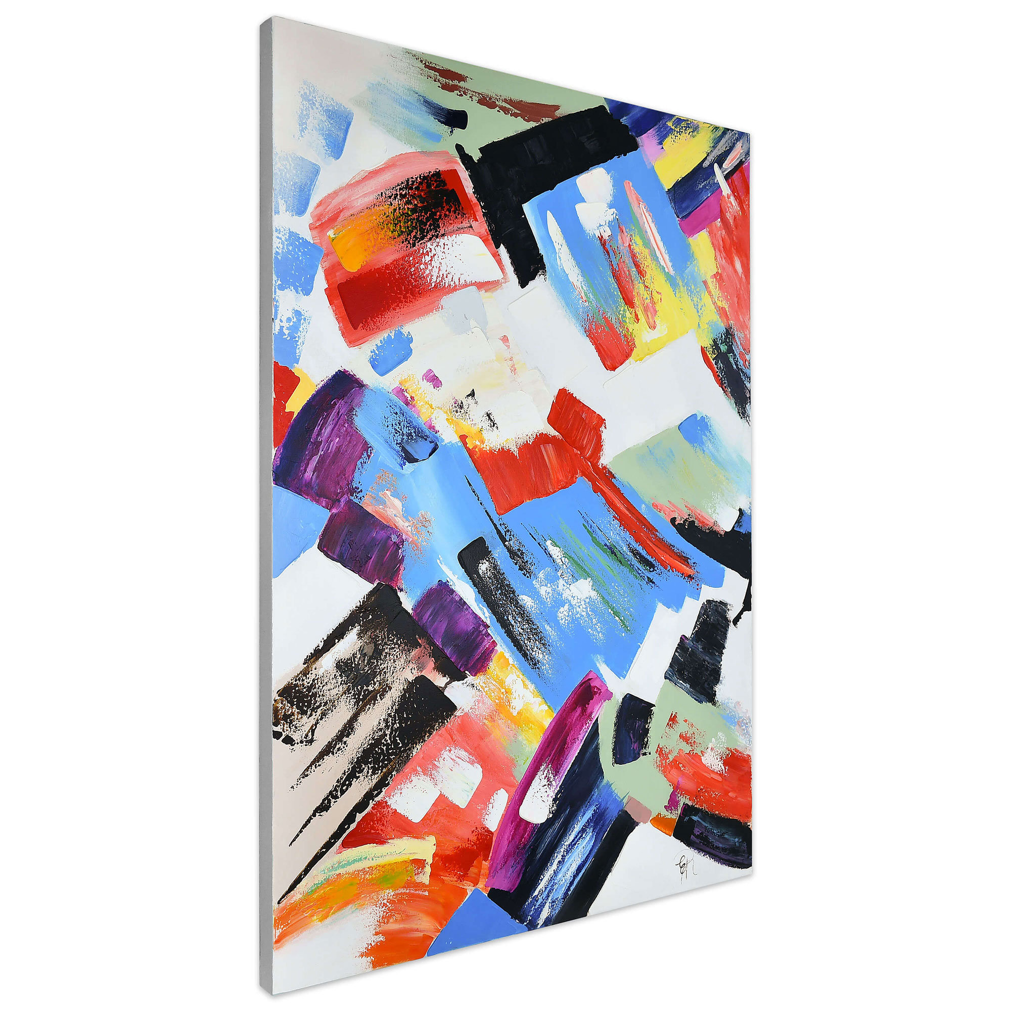 Adm - Pintura 'composición de Manchas de Color' Arte dal mondo vista1