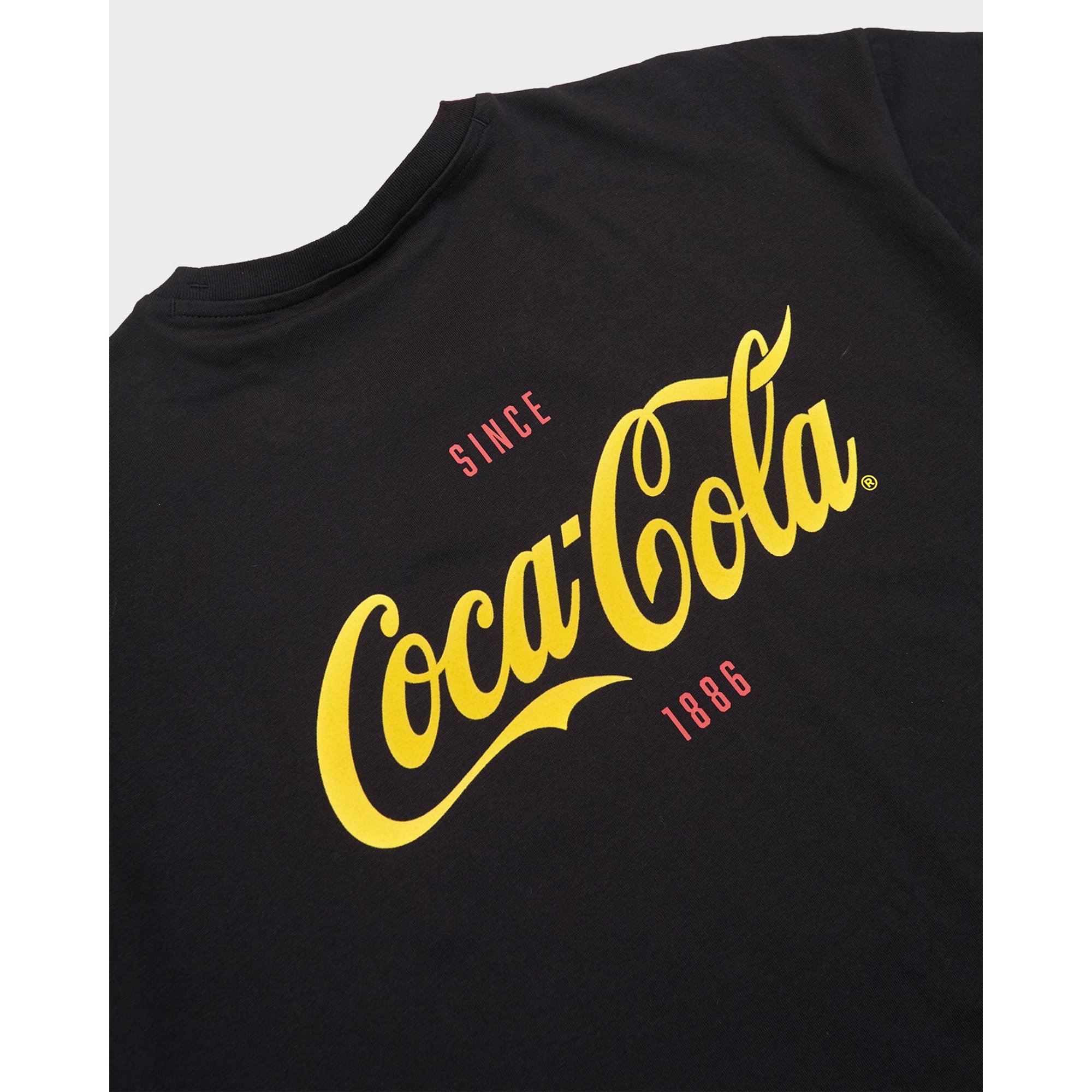 T-shirt col rond Coca Cola noire Champion  vista1
