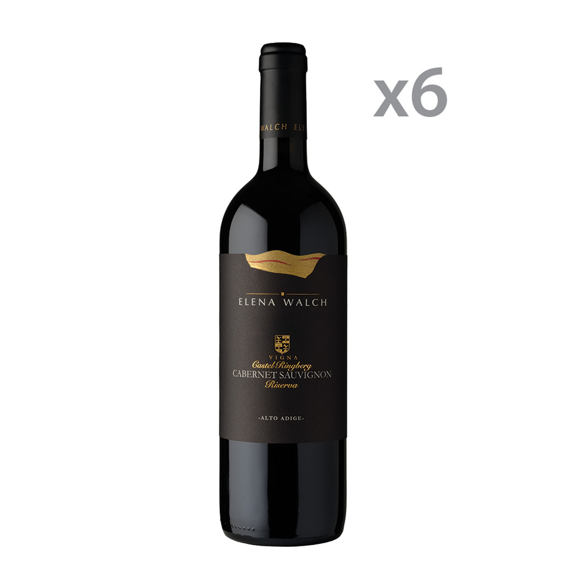 6 bottiglie - Cabernet Sauvignon Riserva Vigna Castel Ringberg Alto Adige DOC 2018 Elena Walch vista0