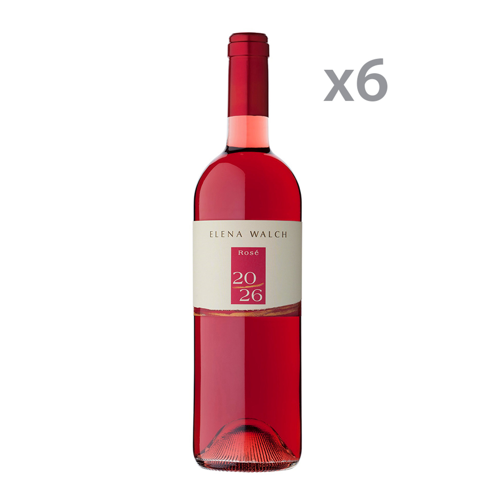 6 bottiglie - Rose´ 20/26 Vigenti delle Dolomiti IGT 2022 Elena Walch vista0